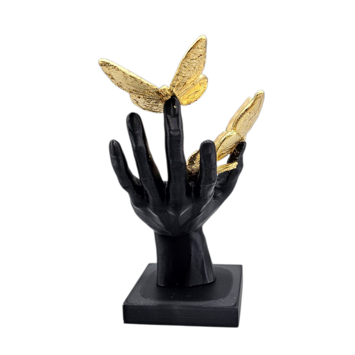 Luxury Layerzz – Golden Flight | Gold Leaf Edition - Kunst