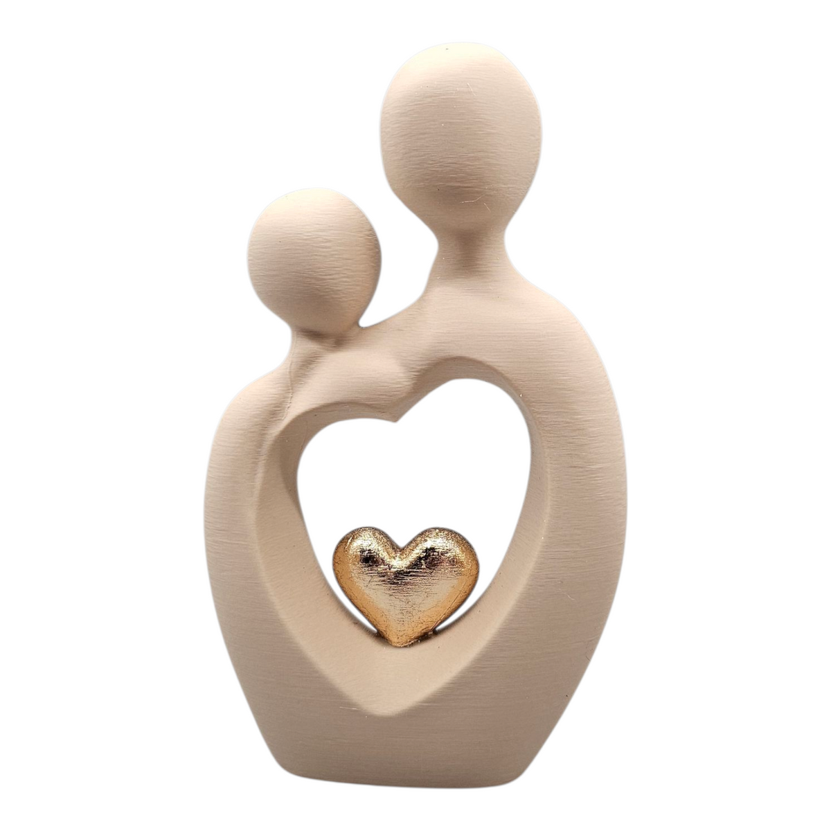 Family Heart | Abstract Familiebeeld - 3D geprint in 2 maten - 3 kleuren