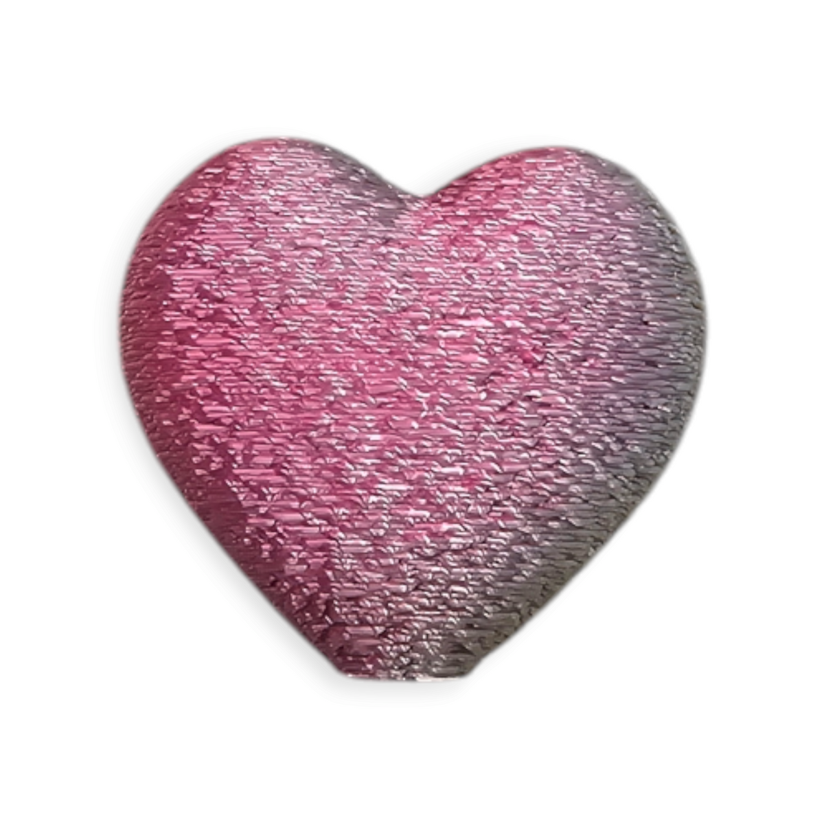 Modern Beeldje met Hartje NObody- 3D Geprinte Liefdesdecoratie