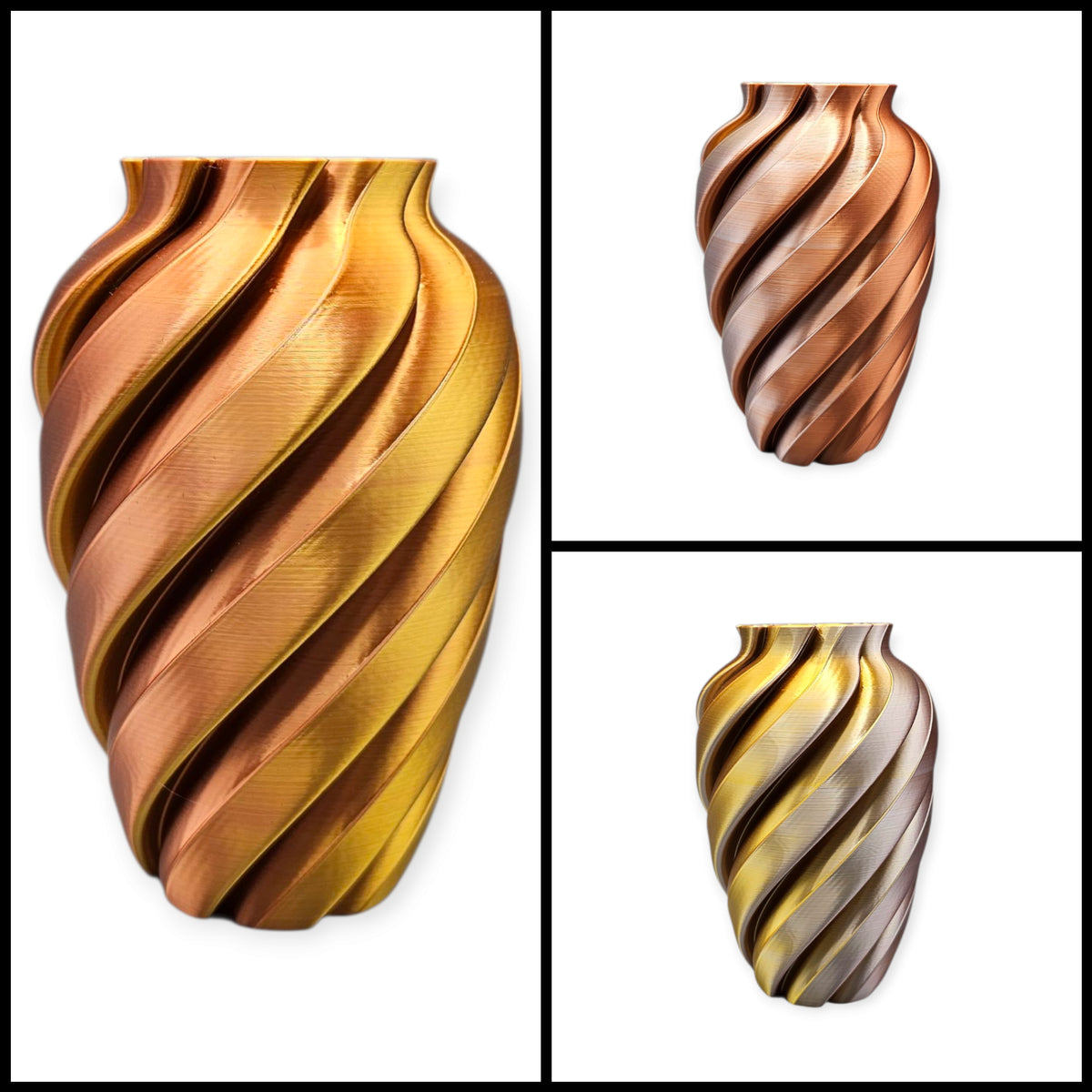 Zirkoon - 3D Geprinte Design Vaas Voor Droogbloemen
