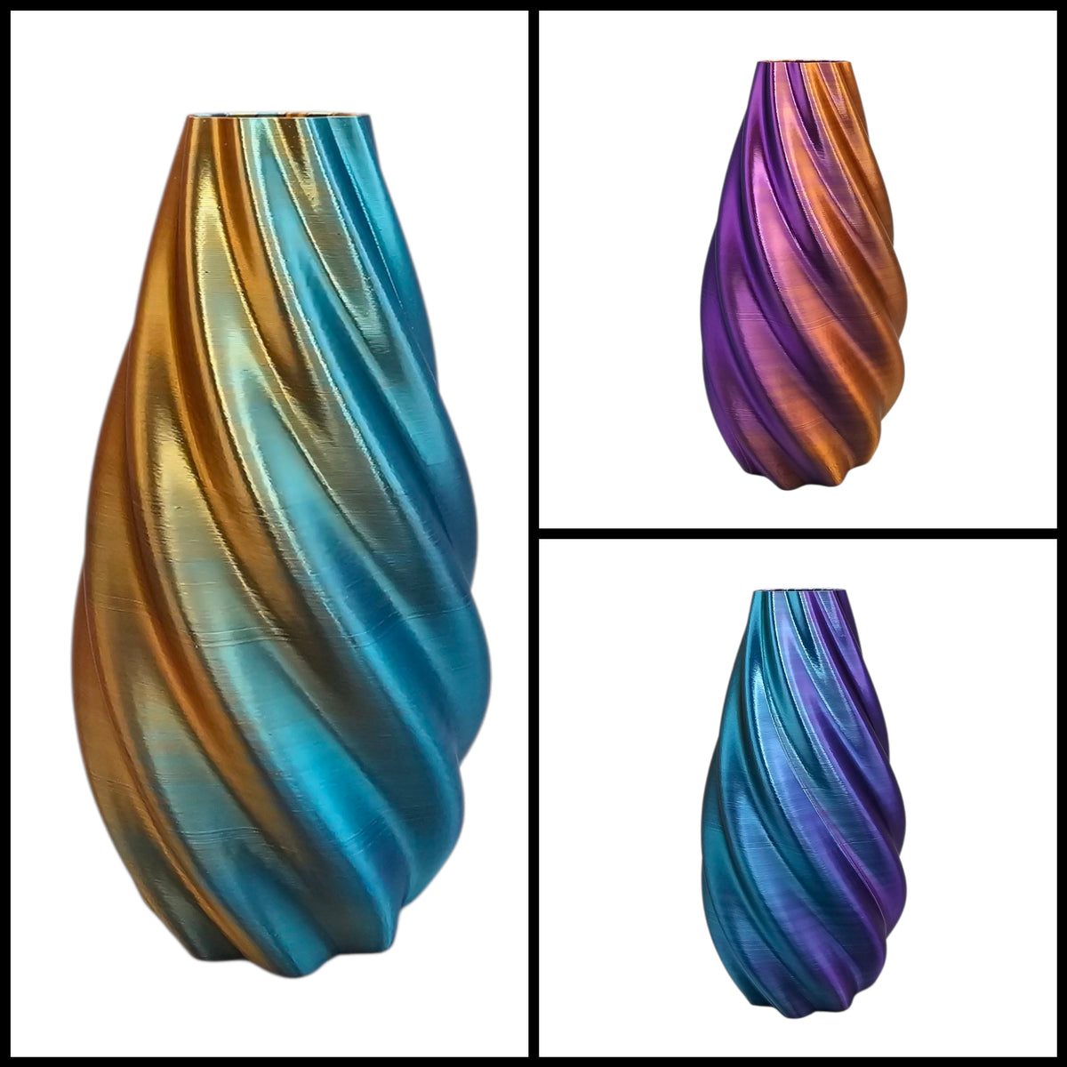 Kwartz 3D geprinte minimalistisch vaasje