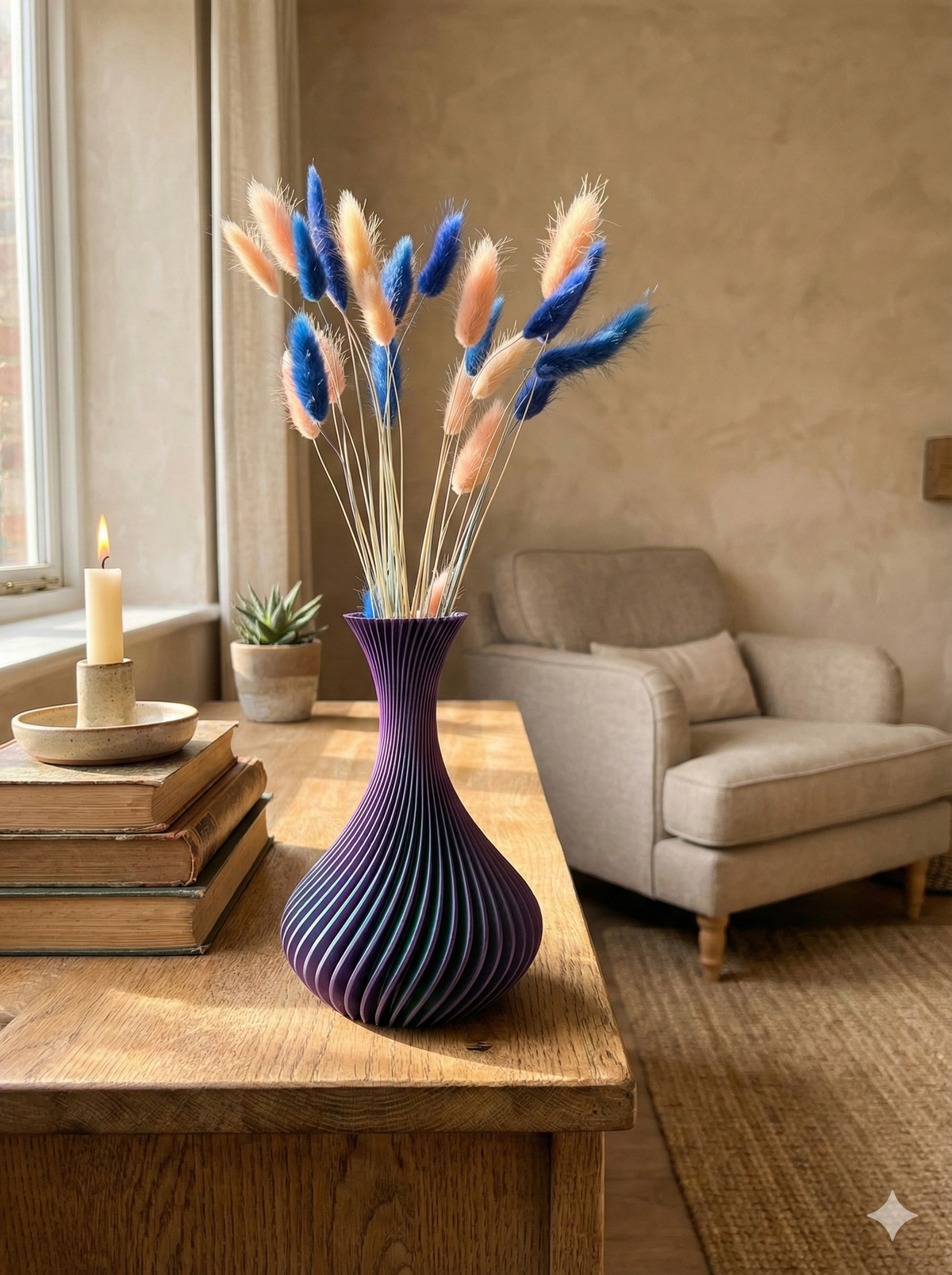 Flux - Moderne 3D Geprinte Vaas