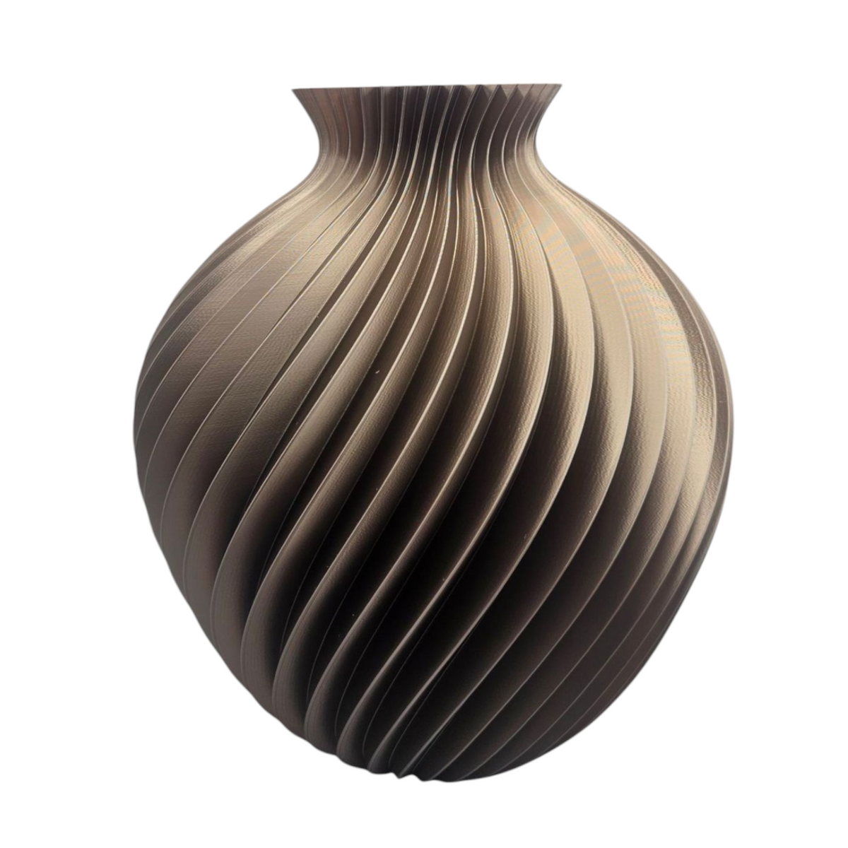 Agaat 3D geprinte moderne vaas 25 cm