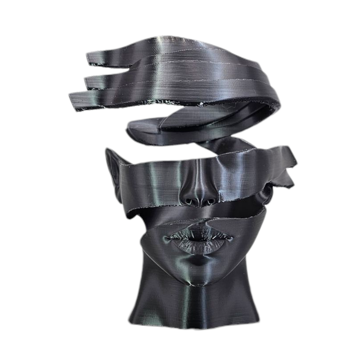 Layerzz unpeeled - 3D geprint kunstbeeld 2 maten diverse kleuren