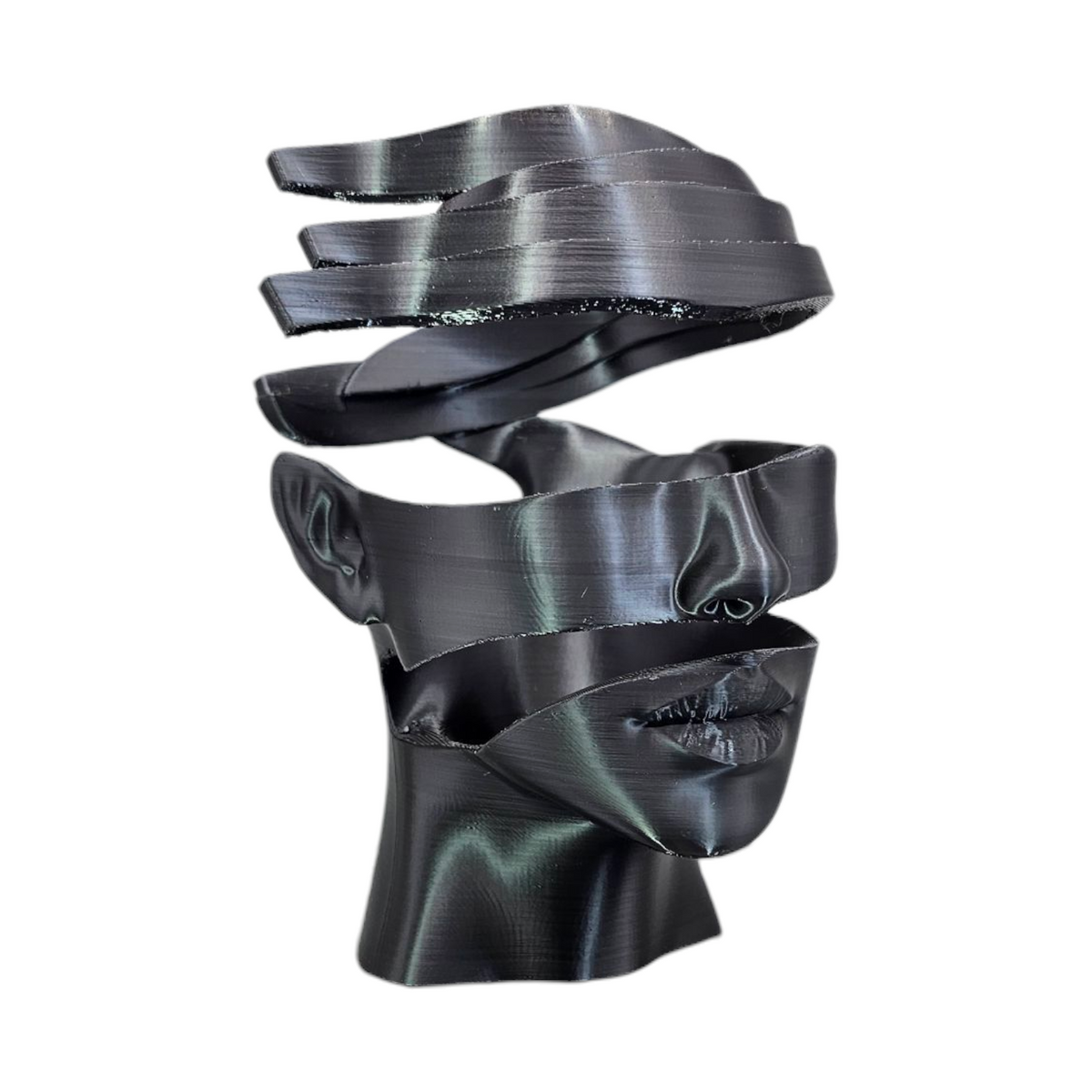 Layerzz unpeeled - 3D geprint kunstbeeld 2 maten diverse kleuren
