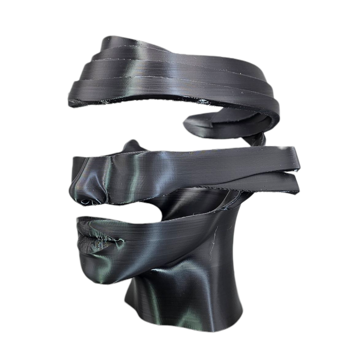 Layerzz unpeeled - 3D geprint kunstbeeld 2 maten diverse kleuren