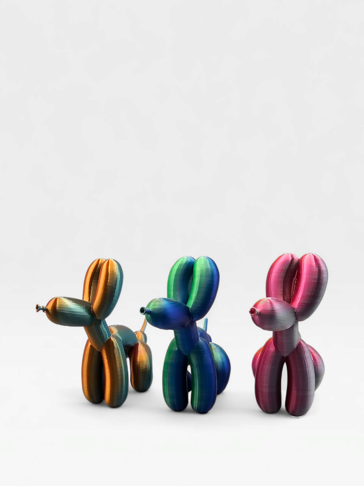 Ballon hondje poepend - 3D geprint - grappig - trendy