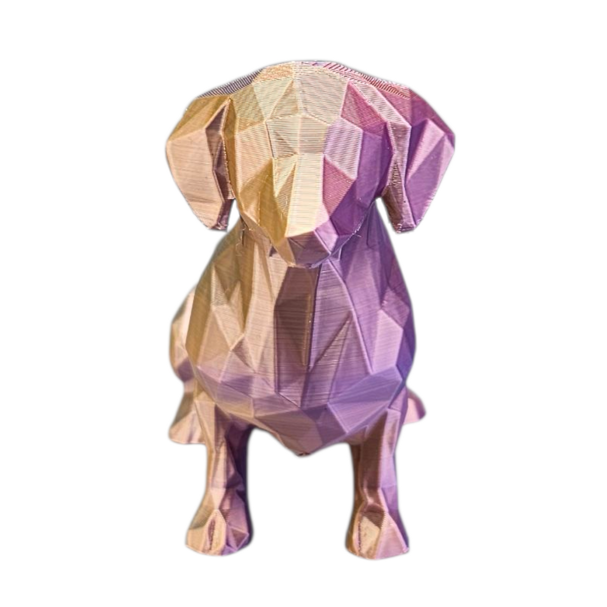 Tekkel – 3D-geprint Hondje met Kleurverloop