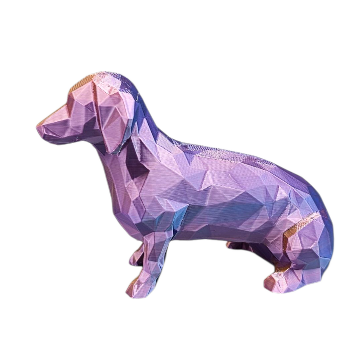 Tekkel – 3D-geprint Hondje met Kleurverloop