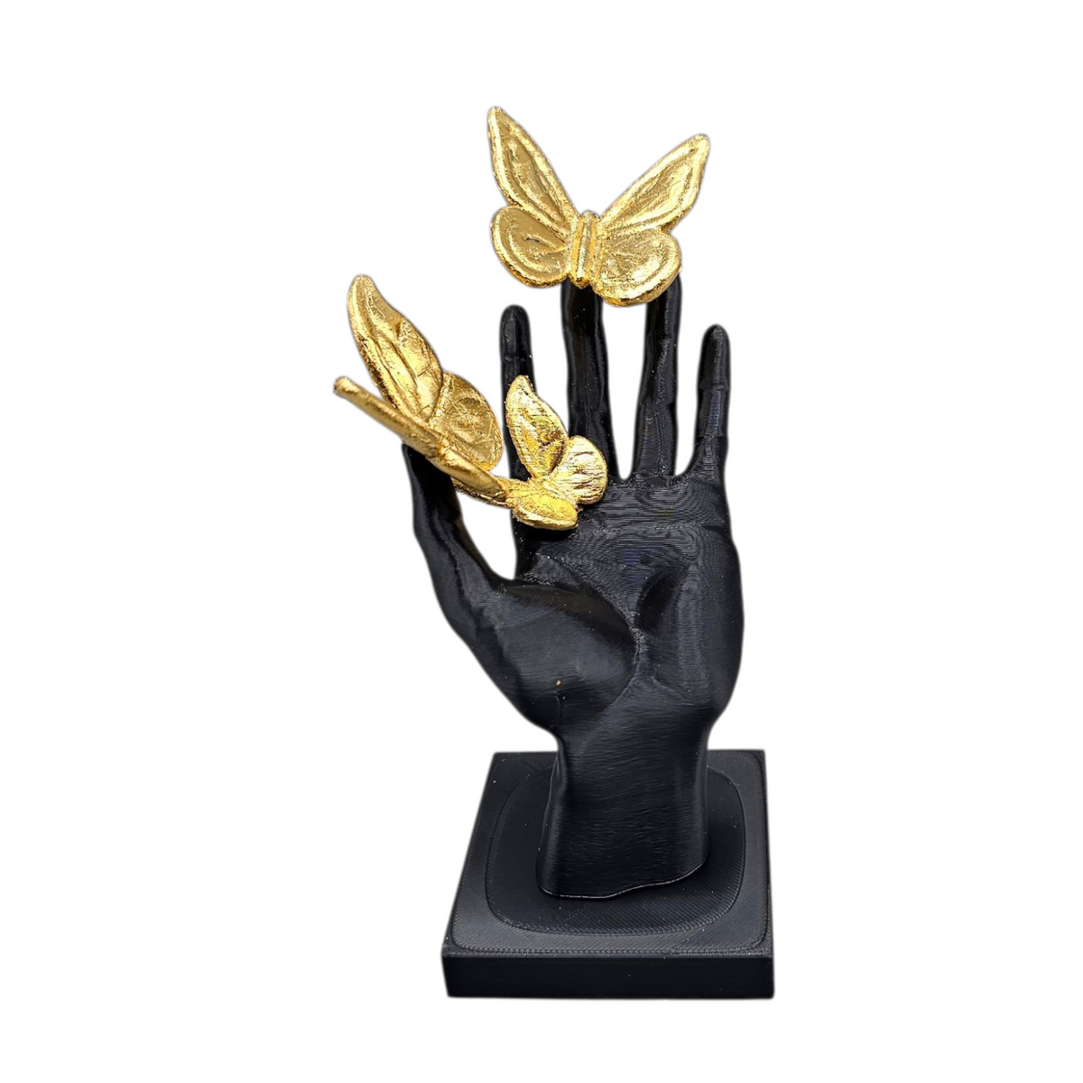 Luxury Layerzz – Golden Flight | Gold Leaf Edition - Kunst