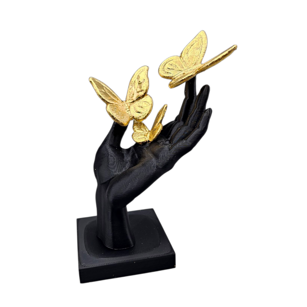 Luxury Layerzz – Golden Flight | Gold Leaf Edition - Kunst