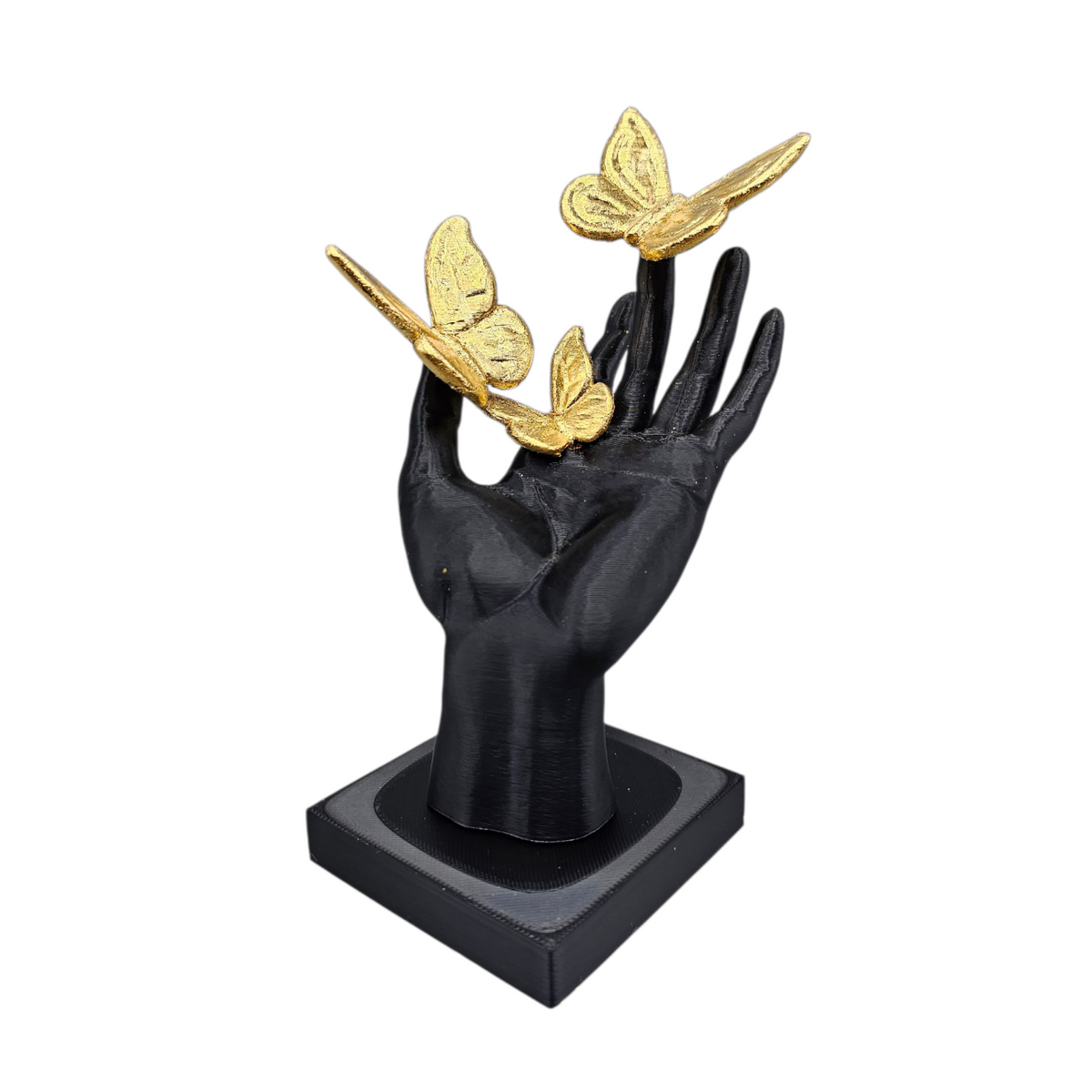 Luxury Layerzz – Golden Flight | Gold Leaf Edition - Kunst