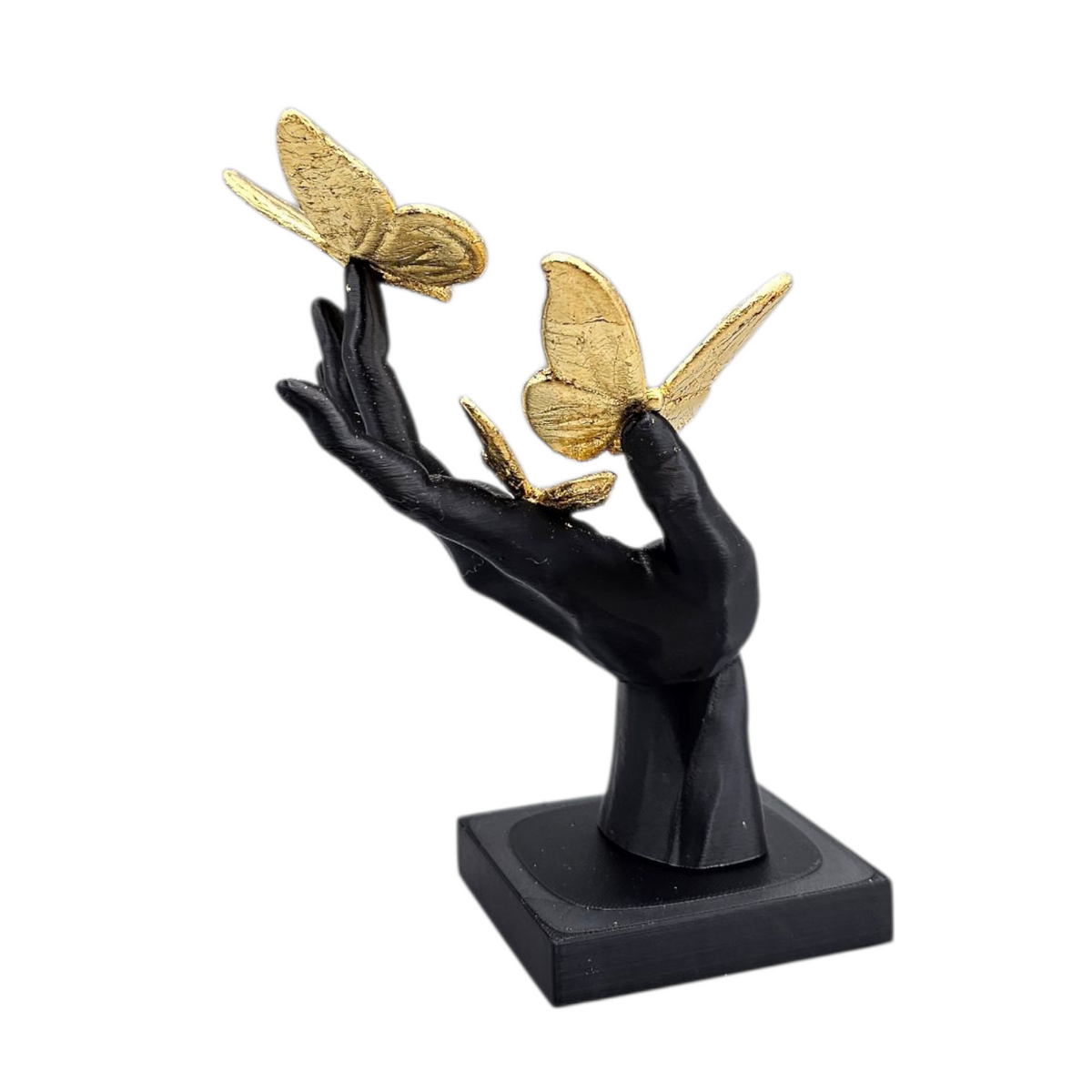 Luxury Layerzz – Golden Flight | Gold Leaf Edition - Kunst