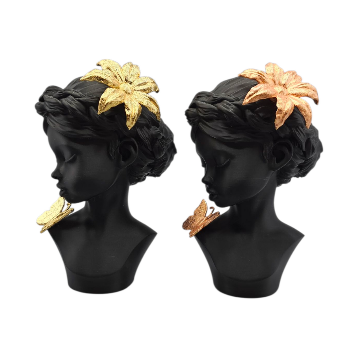 Luxury Layerzz – Midnight Bloom - Gold Edition - kunstbeeld