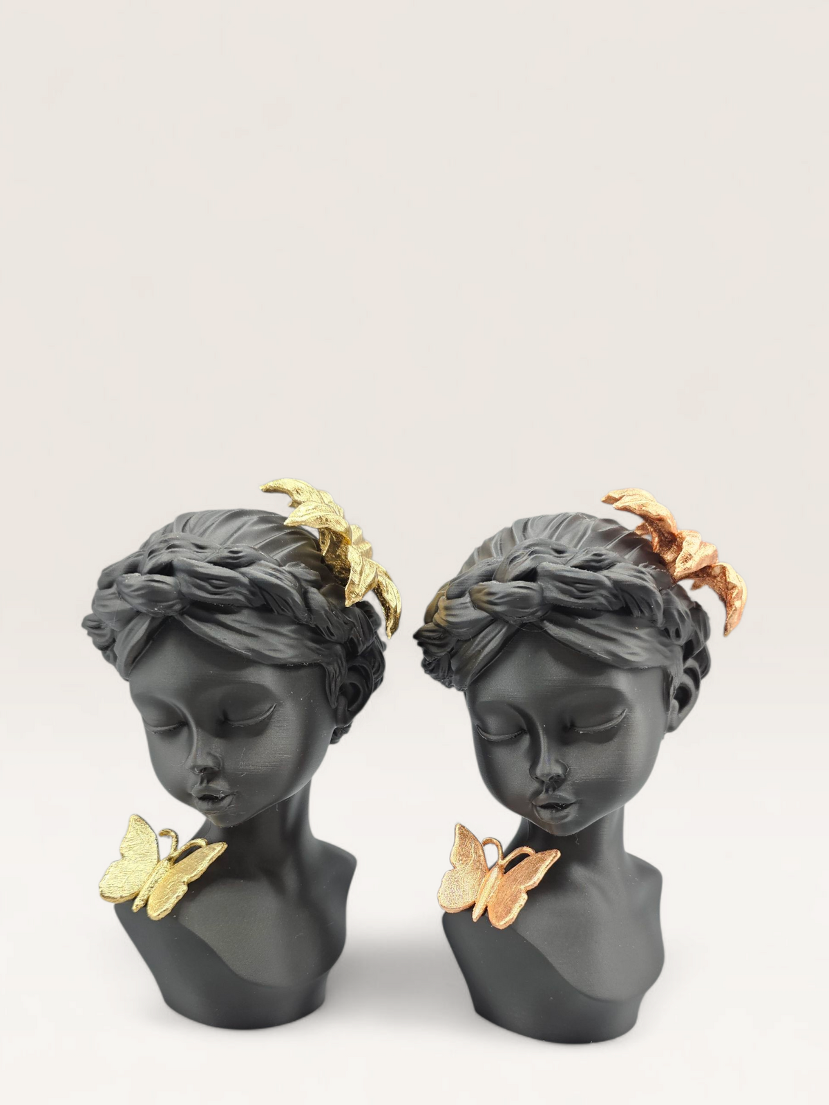 Luxury Layerzz – Midnight Bloom - Gold Edition - kunstbeeld