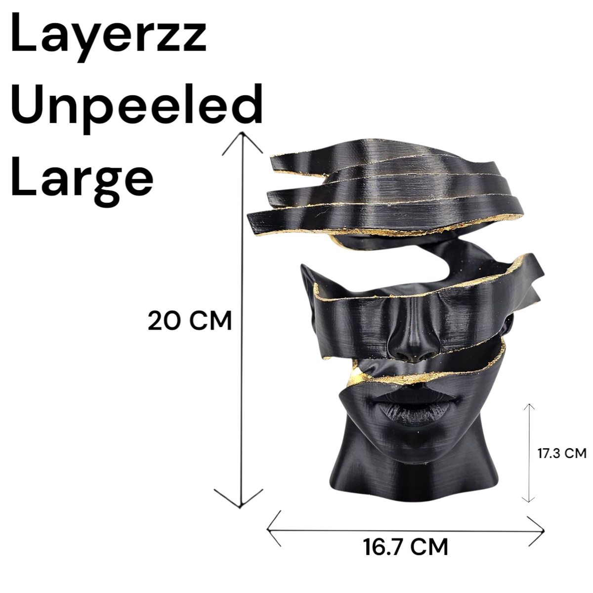 Luxury Layerzz –Layerzz Unpeeled - Gold Edition - kunstbeeld