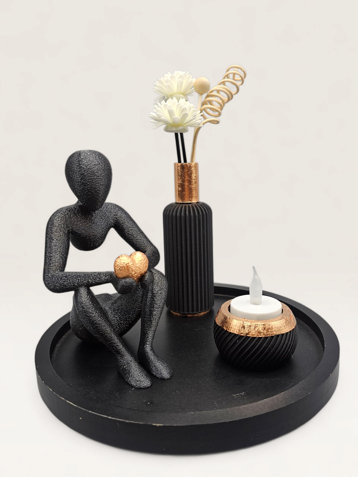 Luxury Layerzz – Nobody Figure - huis decoratie - Goud of Rose Goud