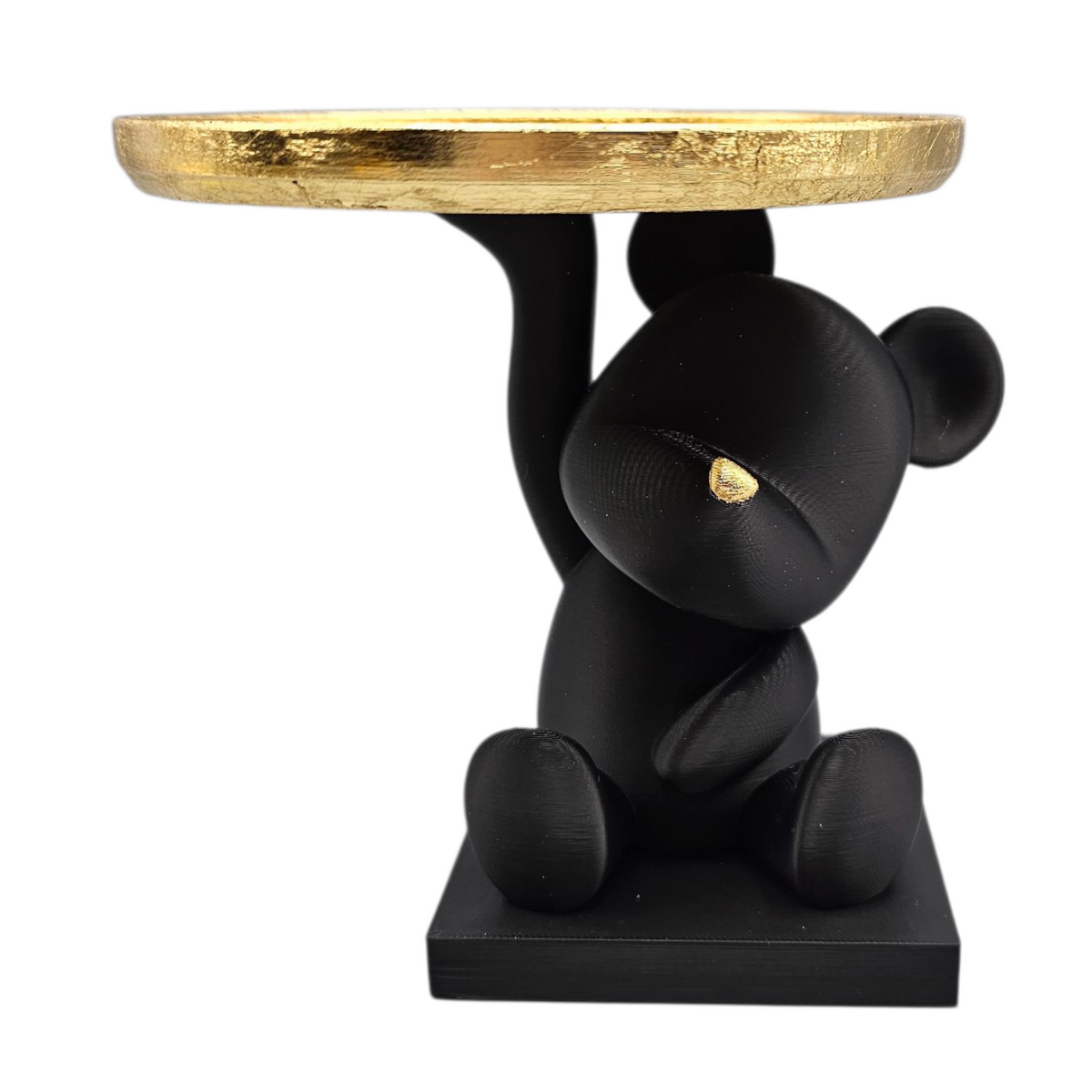 Luxury Layerzz – Bear Tray Figure | Gold Accent