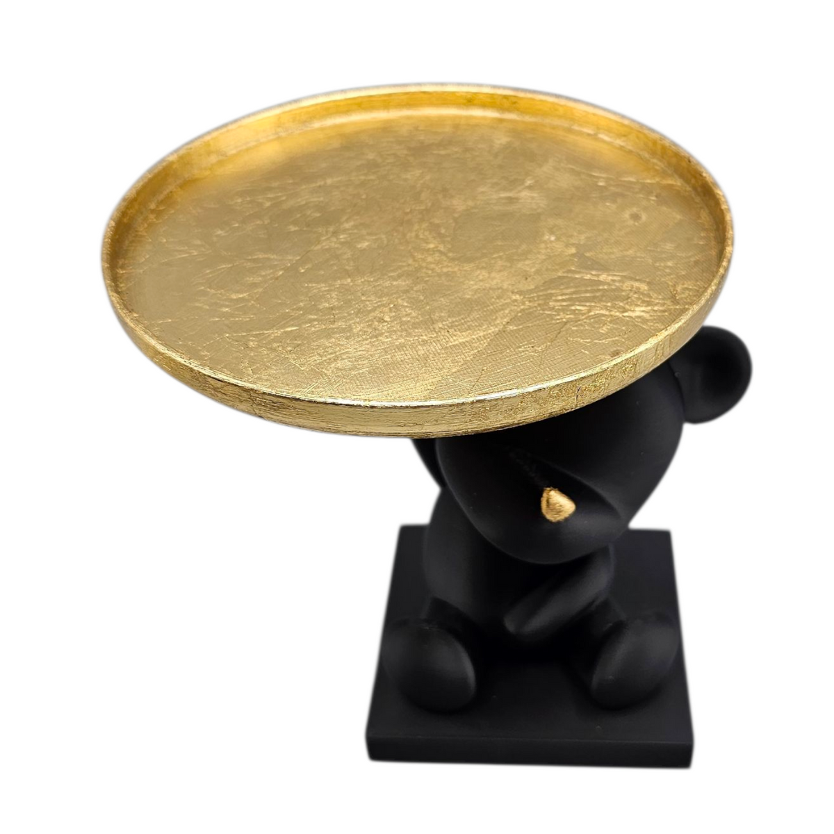 Luxury Layerzz – Bear Tray Figure | Gold Accent