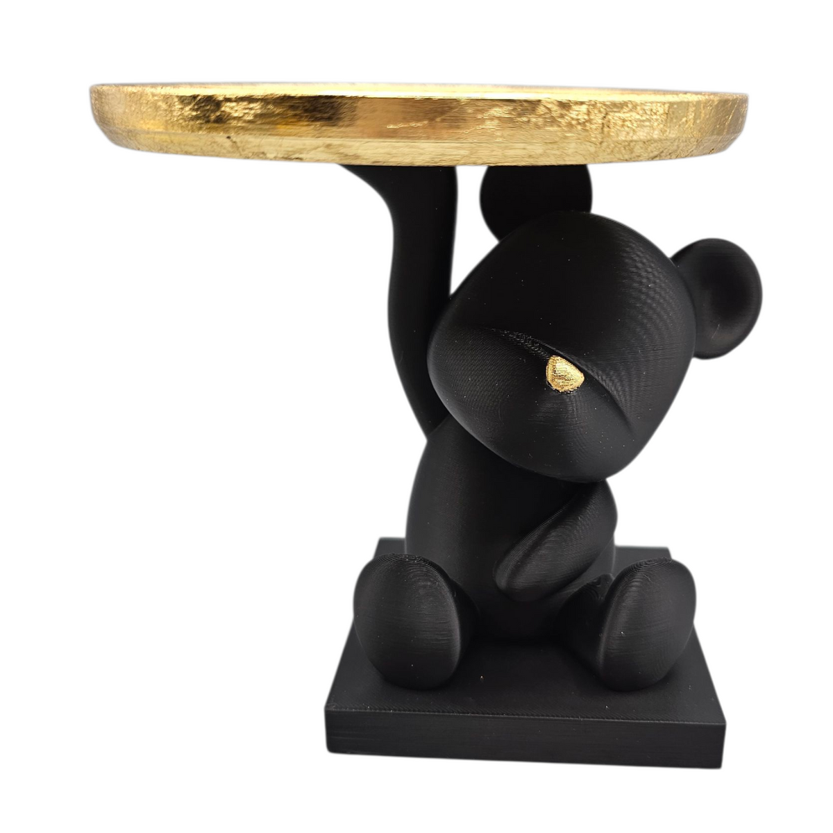 Luxury Layerzz – Bear Tray Figure | Gold Accent