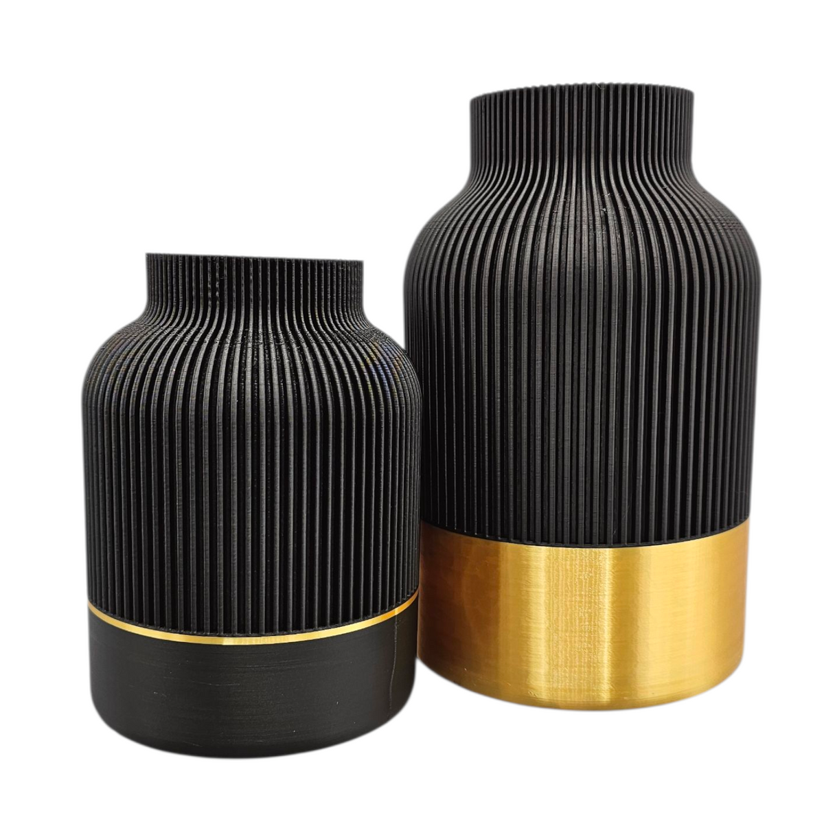 Luxury Layerzz – Luxury Line Vase | Gold Accent - homedecoration - 2 maten