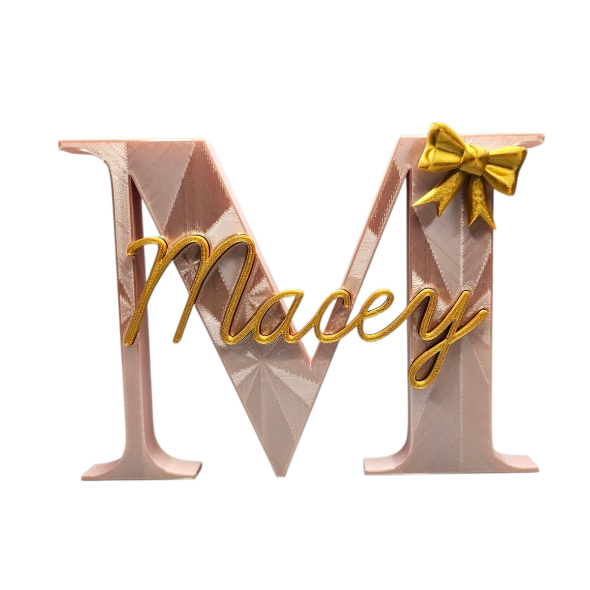 Gepersonaliseerde Naamdecoratie – Letter met Naam