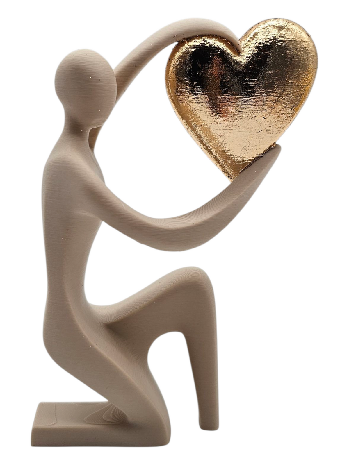 Luxury Layerzz – Heart Keeper | Beige & Gold