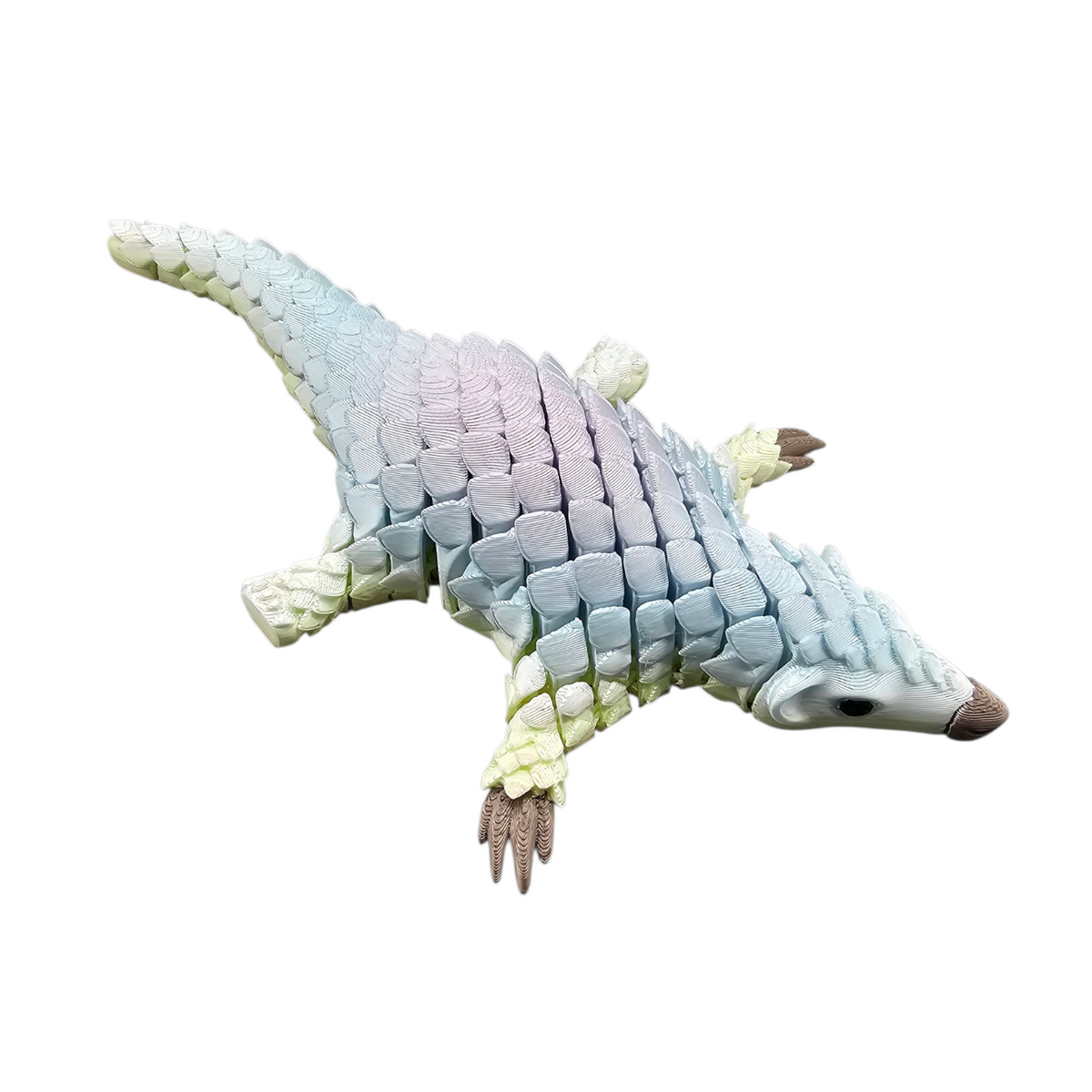 Fidget Armadillo - 3D geprint voor ontspanning groot en klein formaat