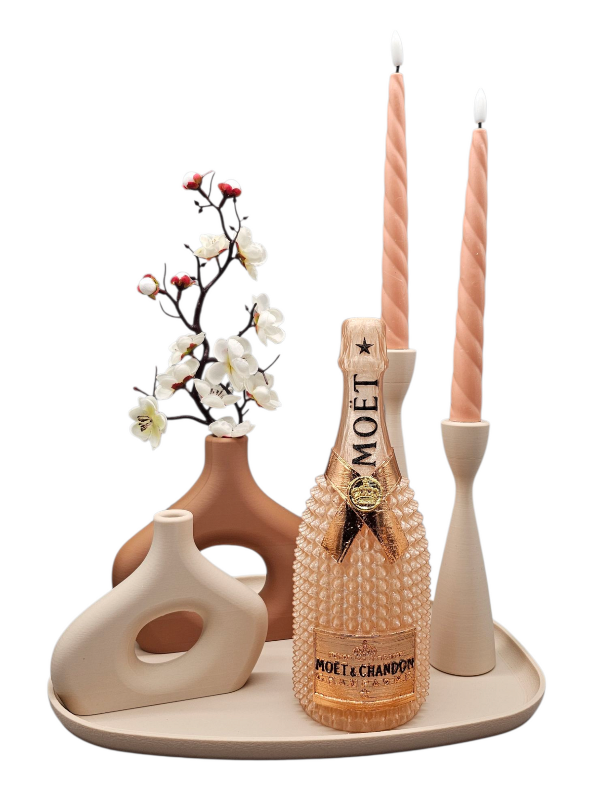 Complete Decoratie Set – Champagne Blush Luxury - duurzaam