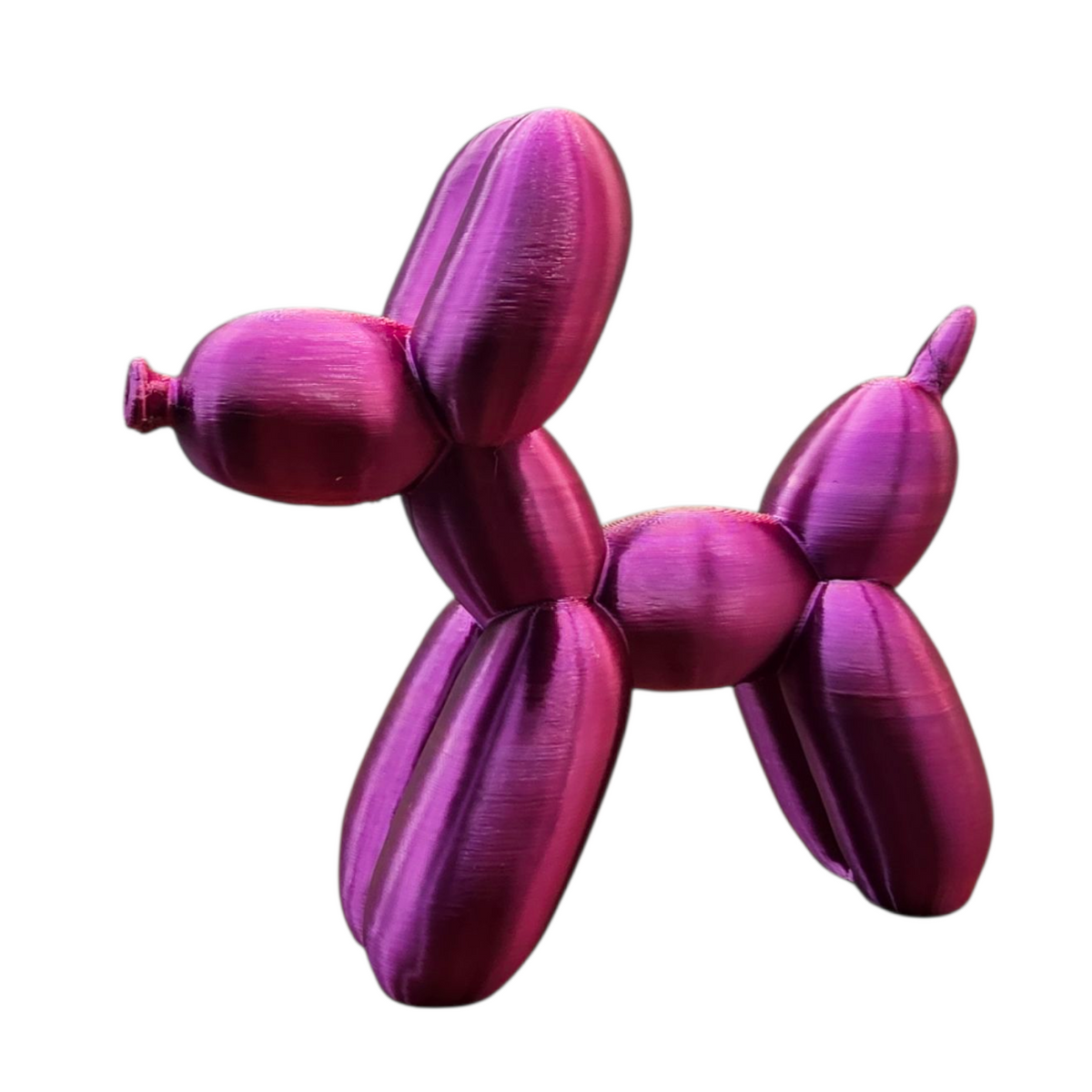Ballonhond Beeldje -3D Geprinte Ballonhond in Meerkleurig Filament