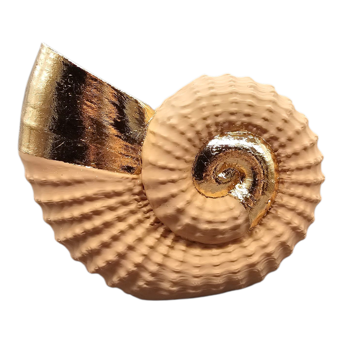 Luxury Layerzz – Seashell Luxe -3D geprint Handmade Gold - 3 varianten