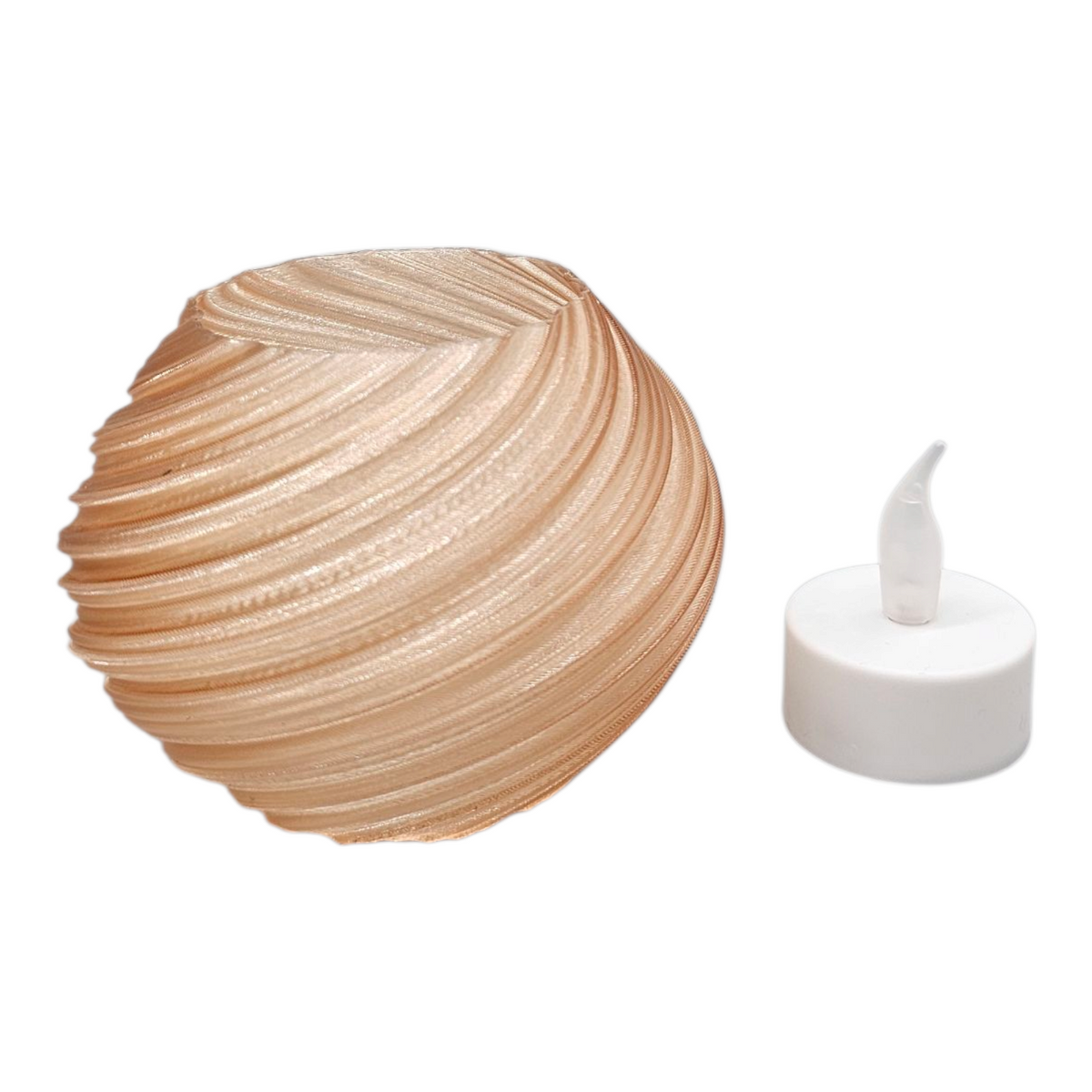 Ocean Luxe - Luxe Woondecoratie Set met Dienblad Beige en Goud - 3D geprint