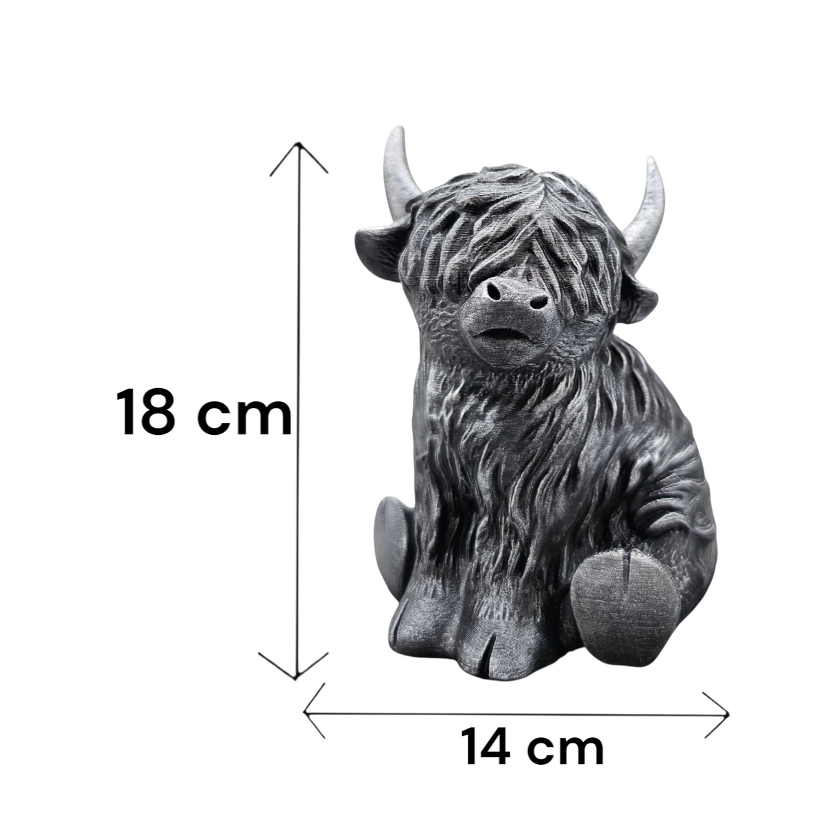 Luxury Layerzz – Highlander - 3D geprint - handgemaakt - meerdere kleuren - 2 maten