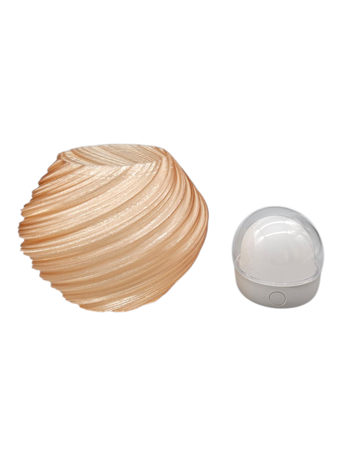 Luxe Herfst Decoratieset – Beige Dienblad met Handgeschilderde Vaas, Highlander Cow & LED Licht