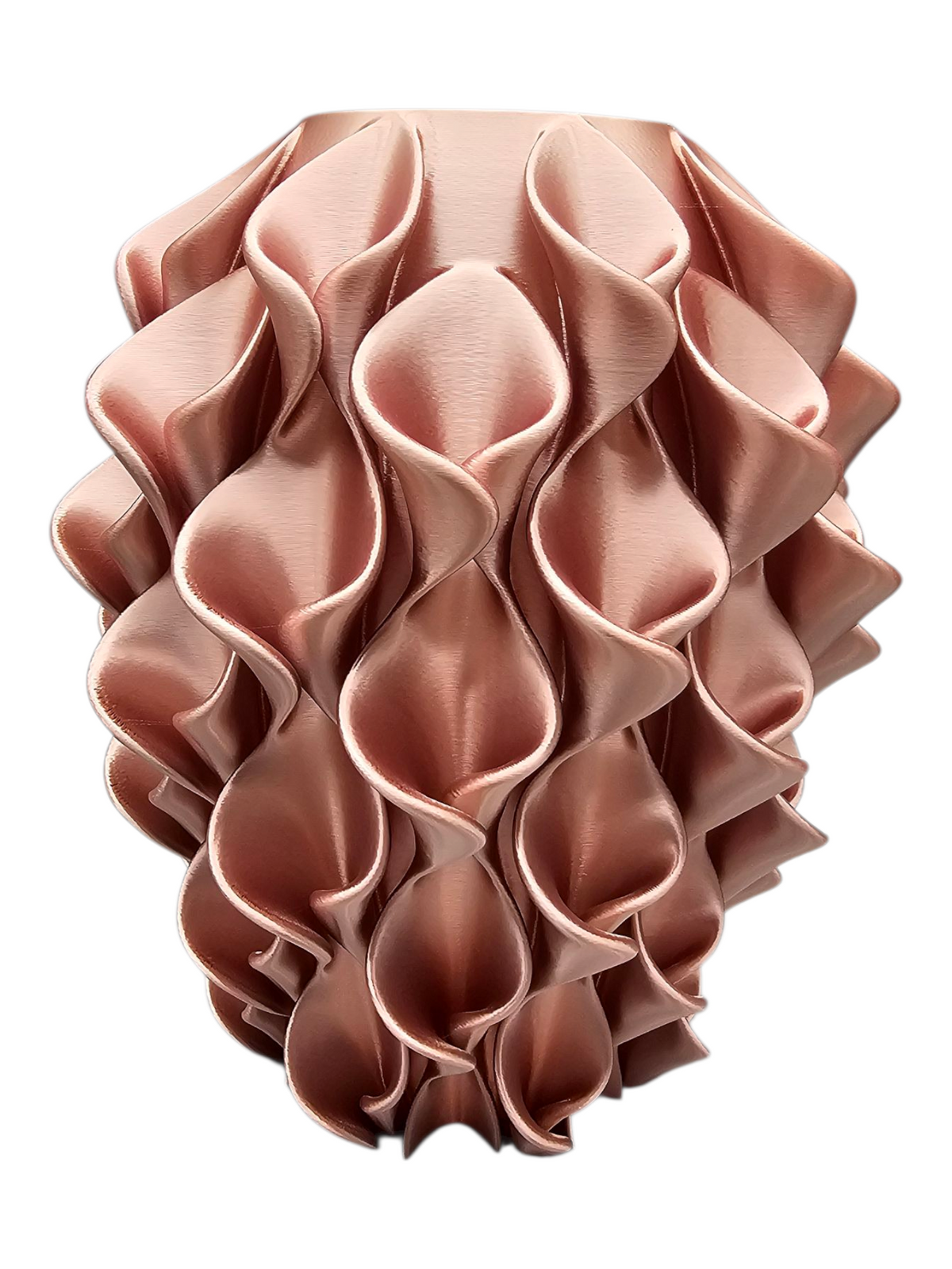 Florea 3D geprinte Design vaas in 3 maten - diverse kleuren