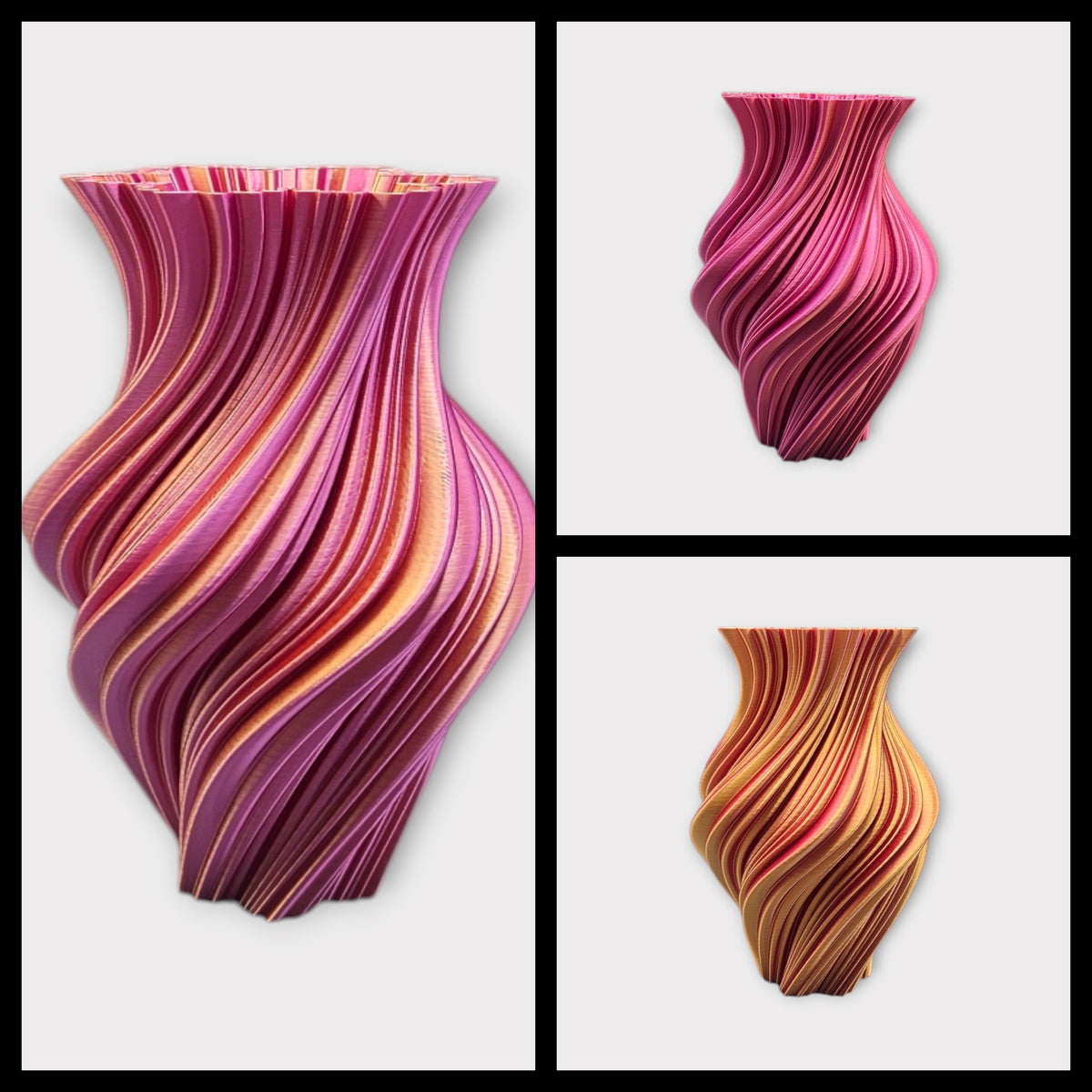 Helixa - Unieke 3D geprinte vaas - 2 maten