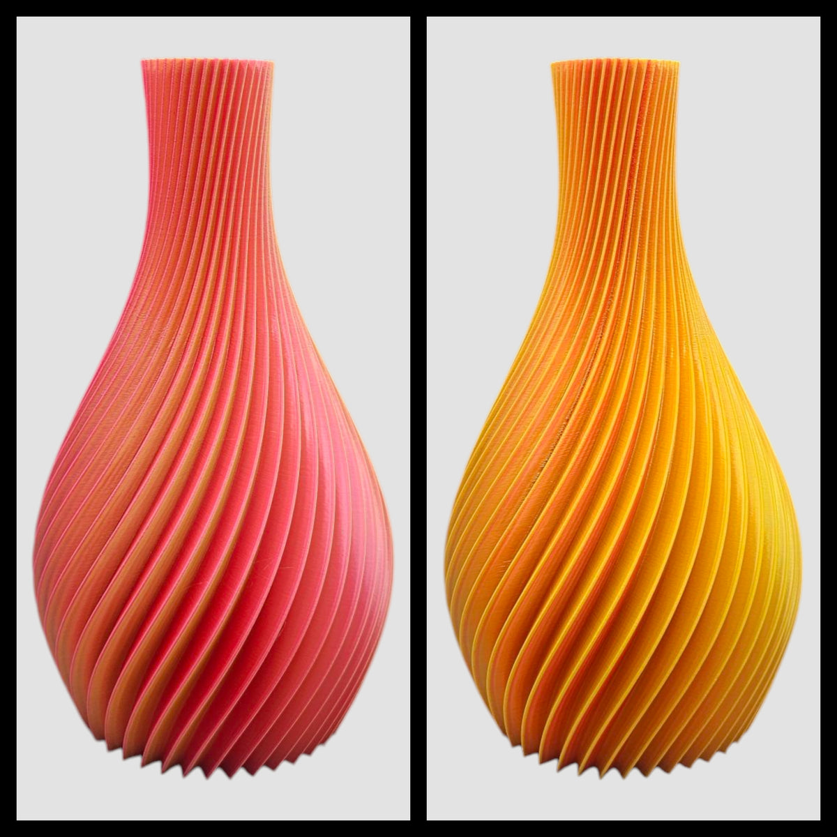 Pyriet – Multicolor 3D Geprinte Vaas Voor Droogbloemen