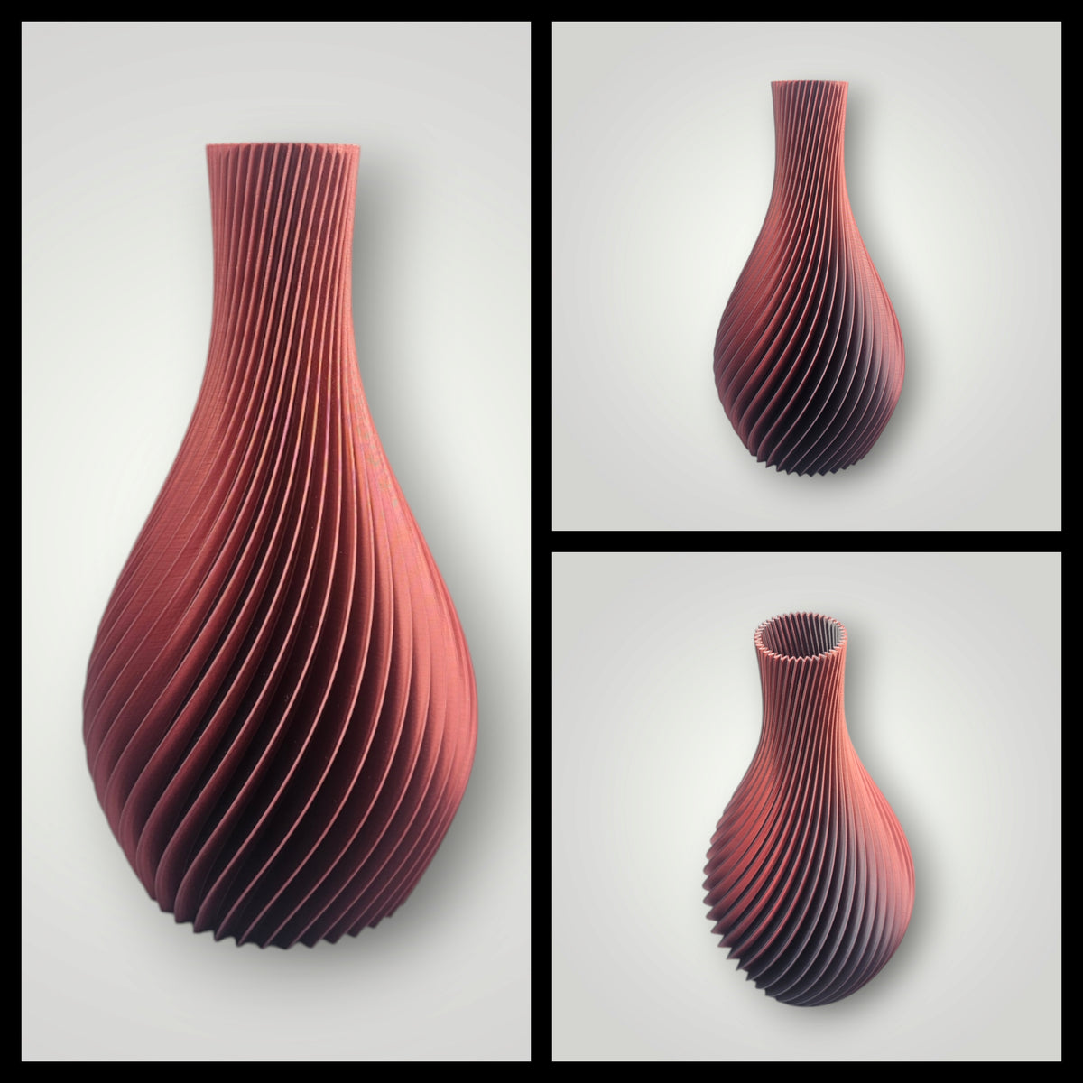 Pyriet – Multicolor 3D Geprinte Vaas Voor Droogbloemen