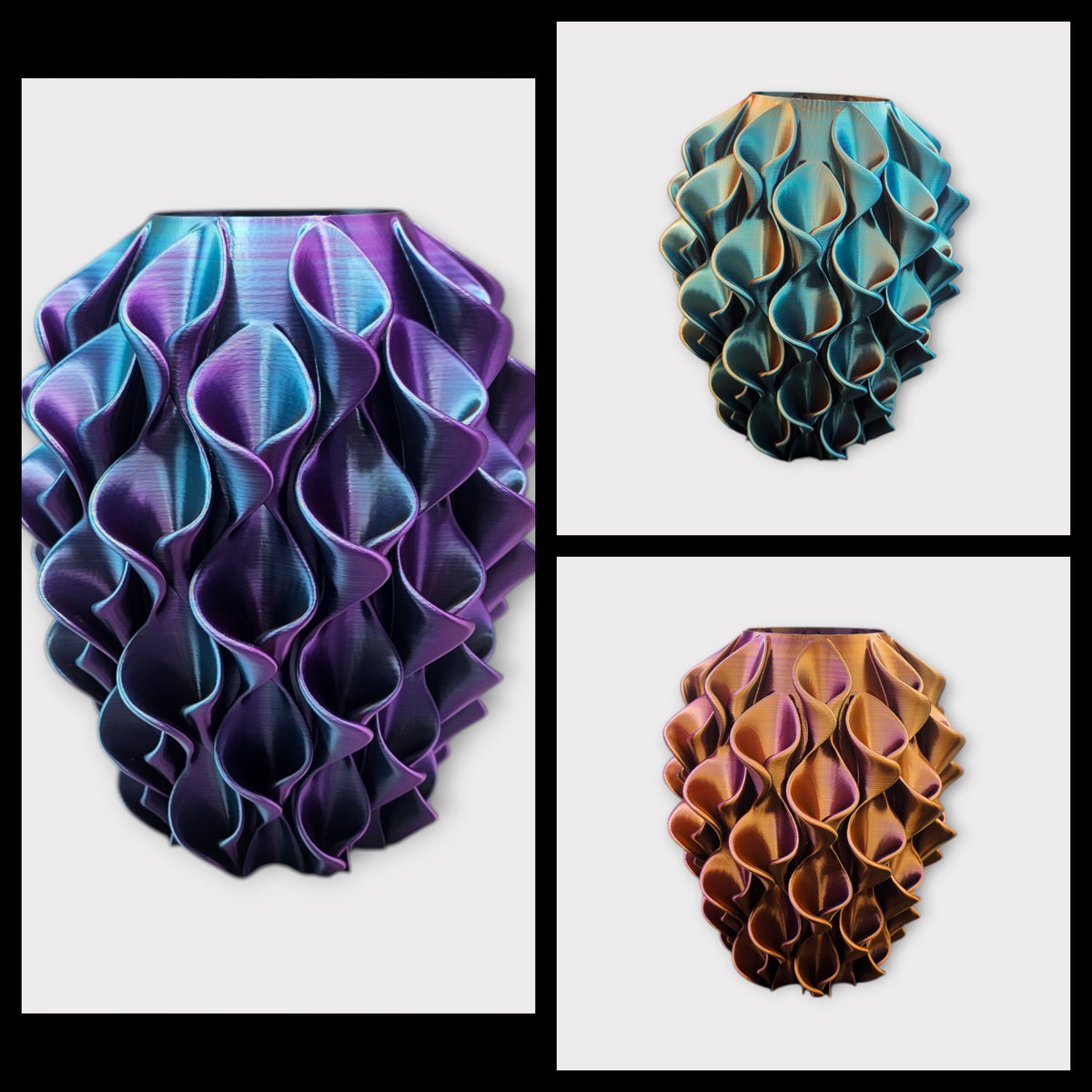Florea Unieke 3D geprinte Design vaas