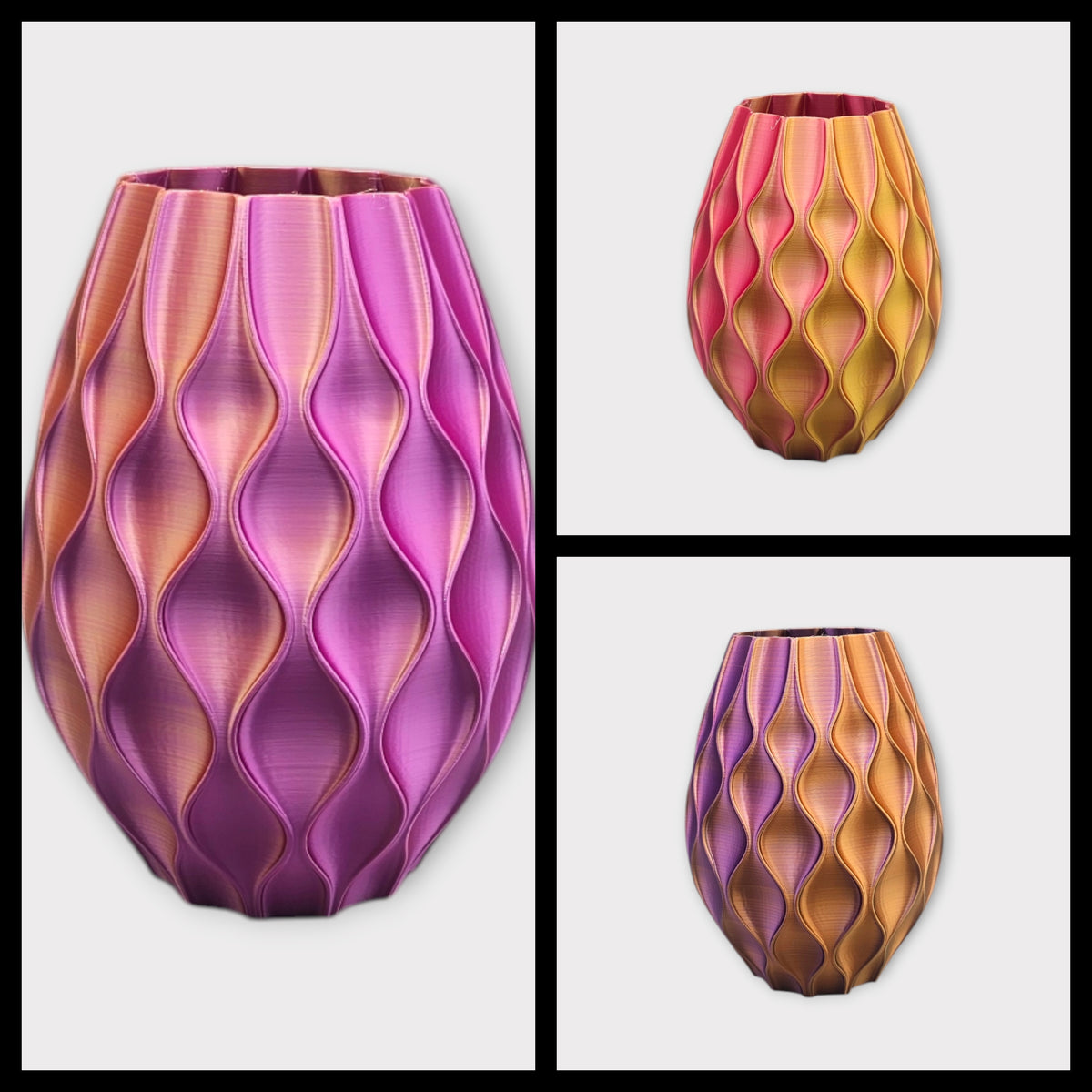 Granaat - Moderne 3D geprinte vaas