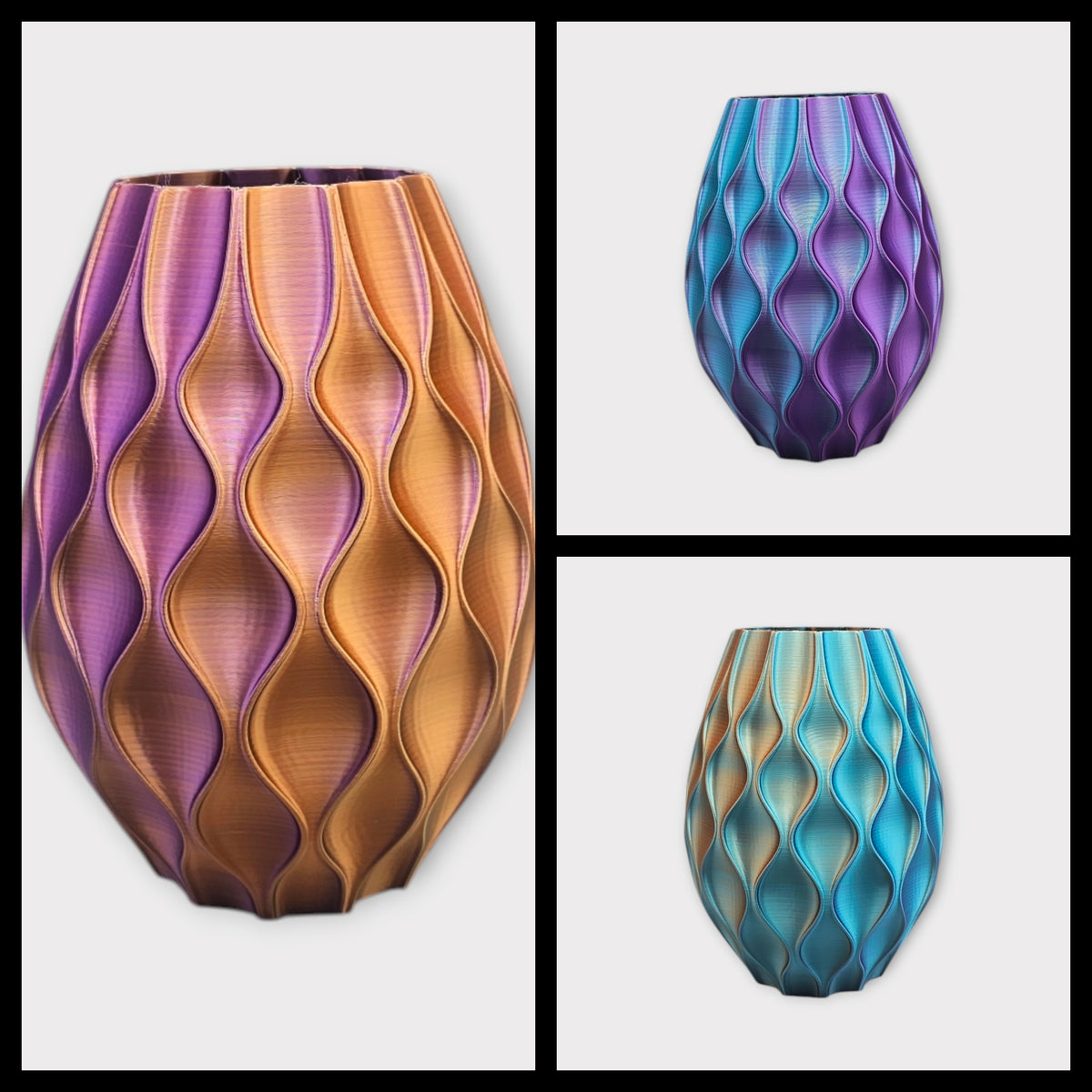Granaat - Moderne 3D geprinte vaas