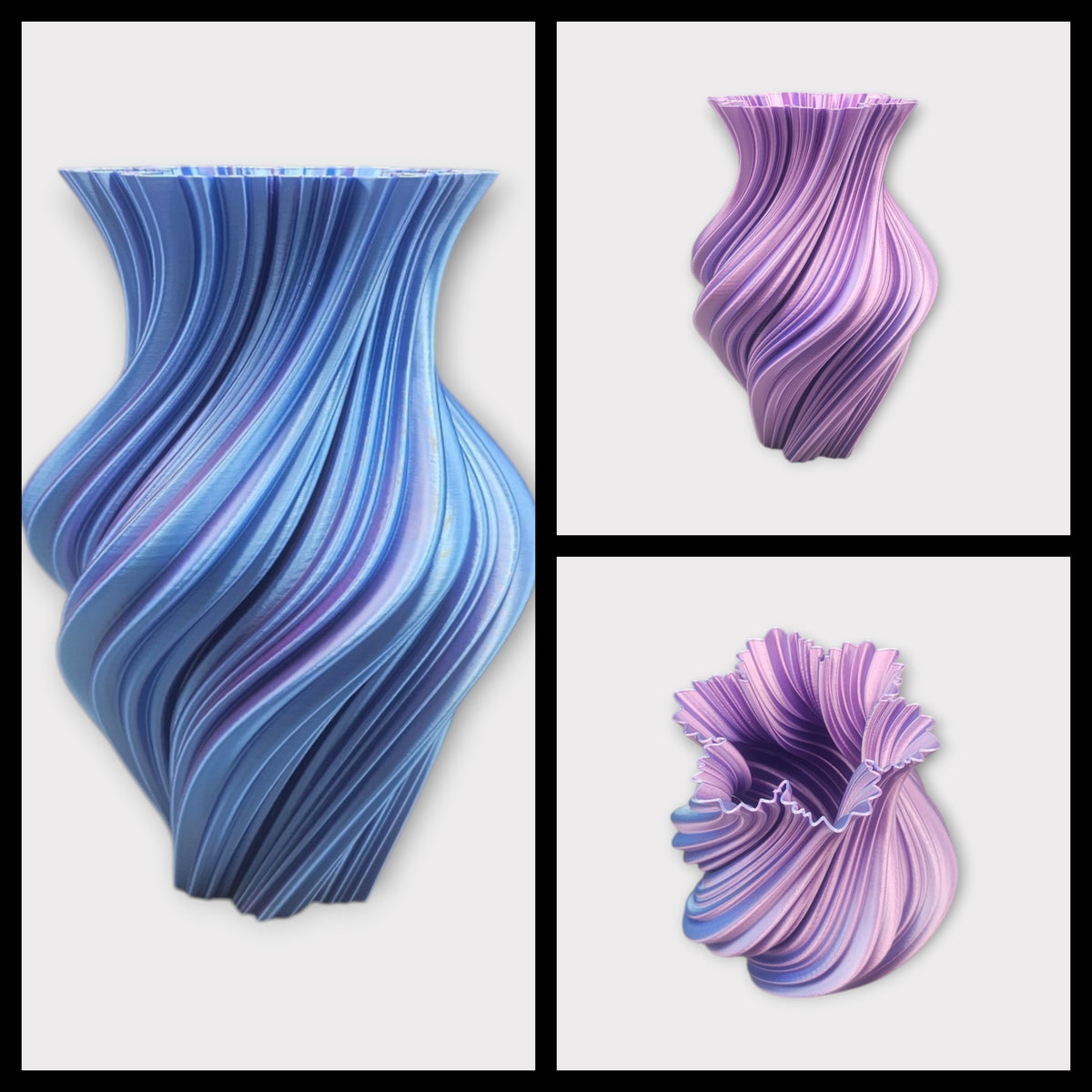 Helixa - Unieke 3D geprinte vaas - 2 maten