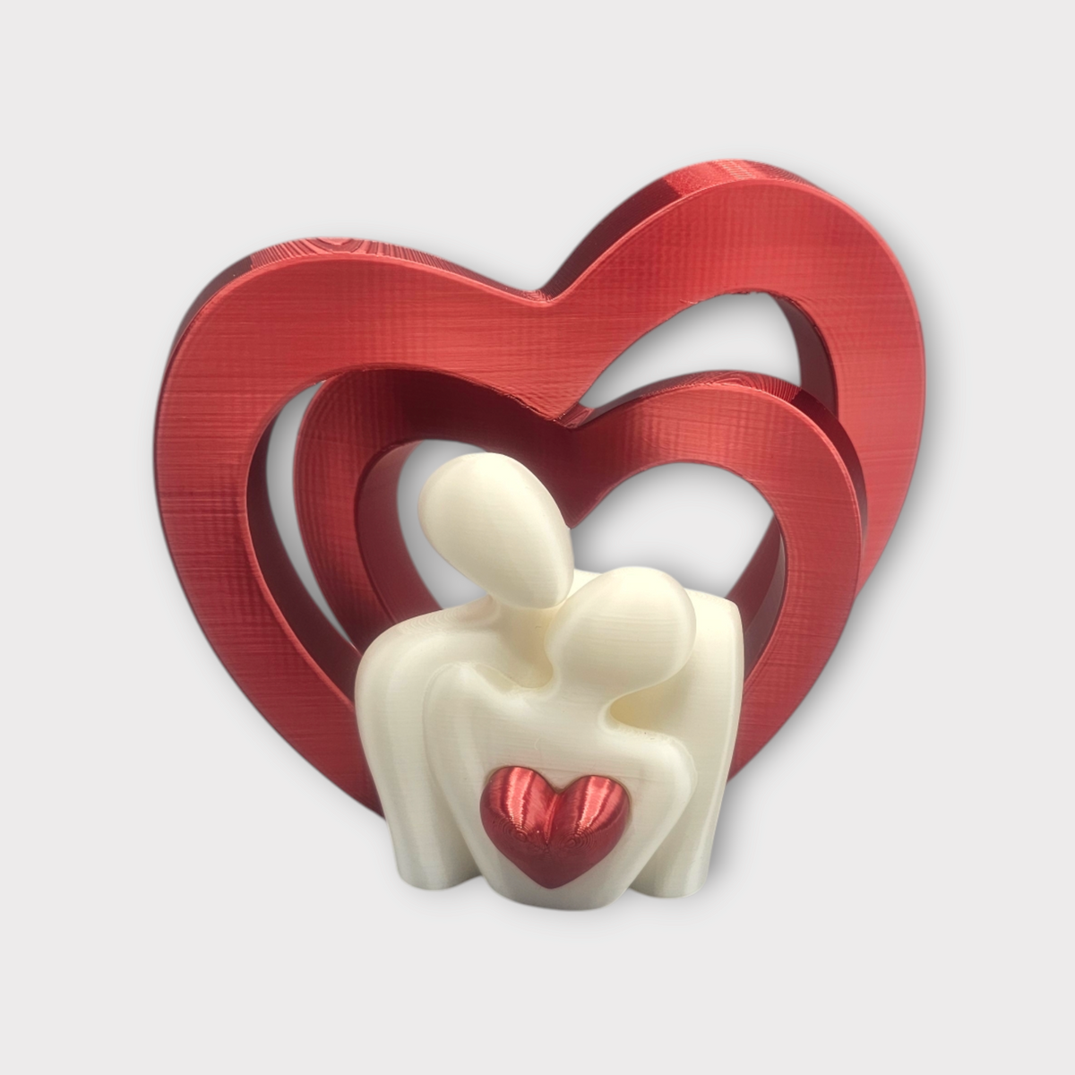 Infinity love - decoratief hart - als set of los