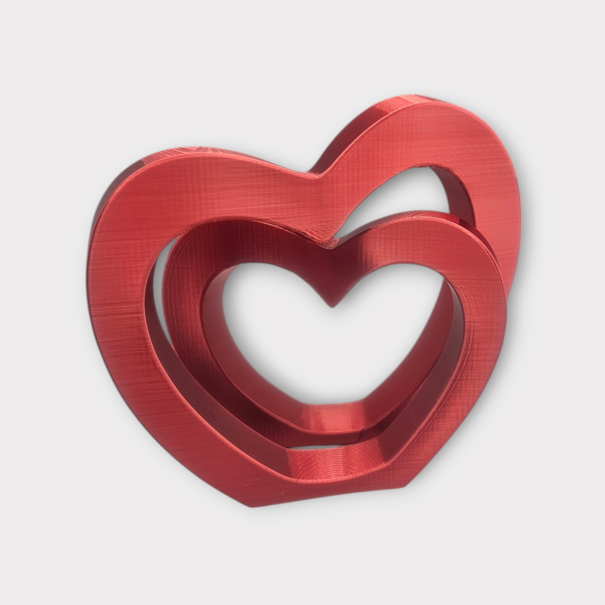 Infinity love - decoratief hart - als set of los