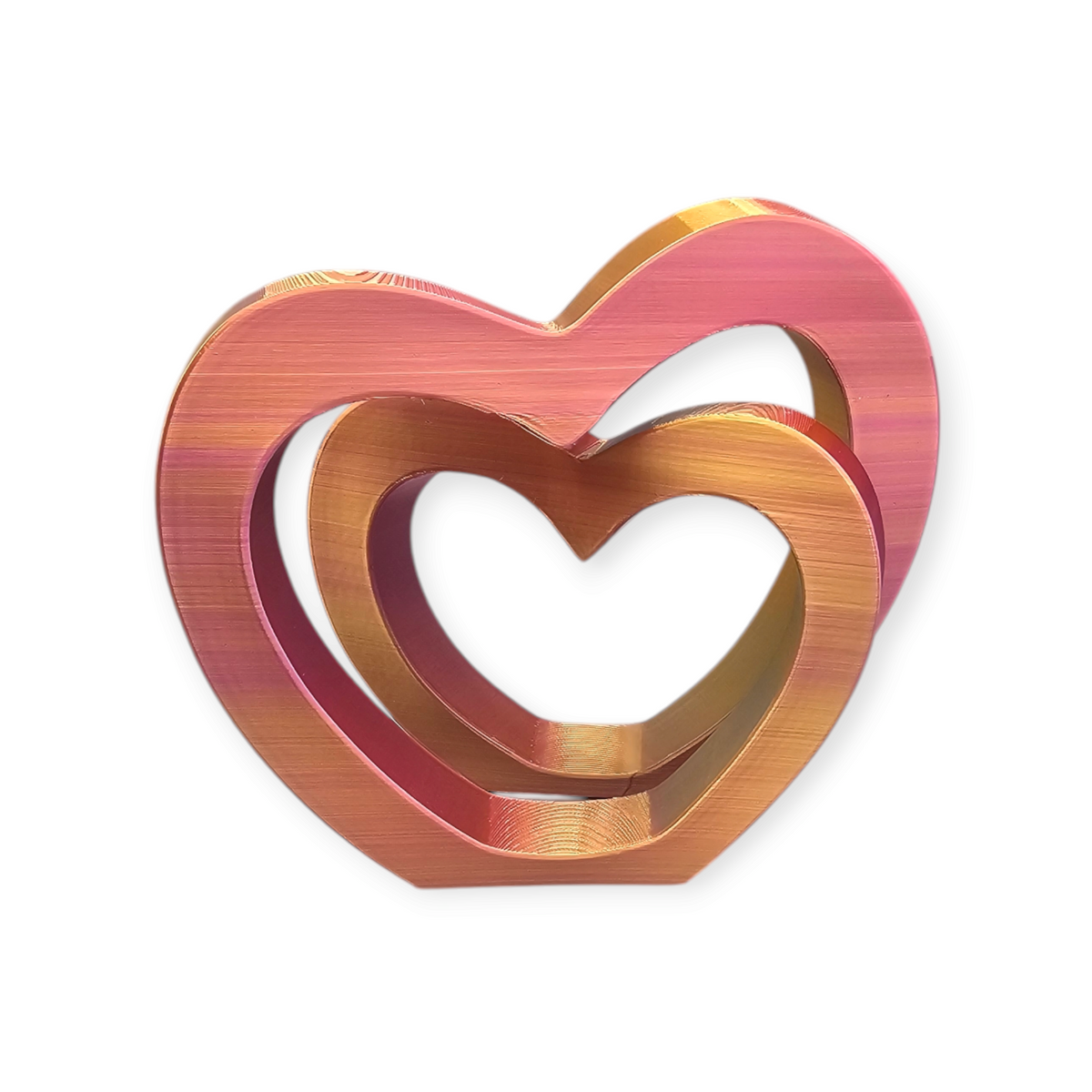 Infinity love - decoratief hart - als set of los