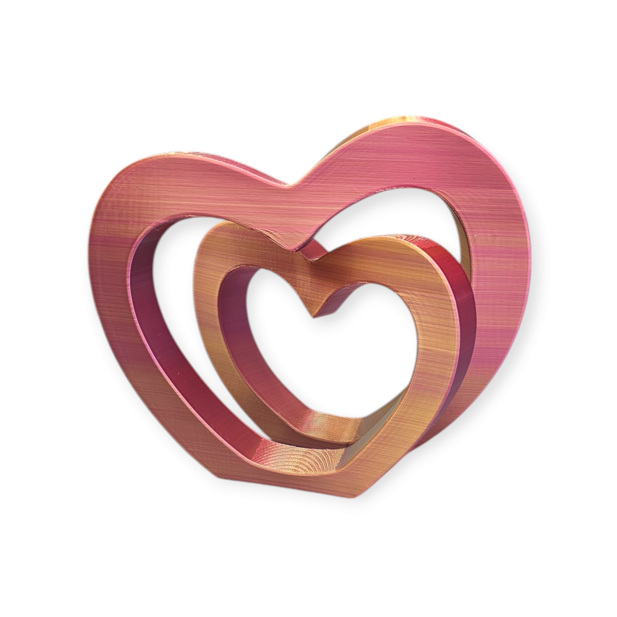 Infinity love - decoratief hart - als set of los
