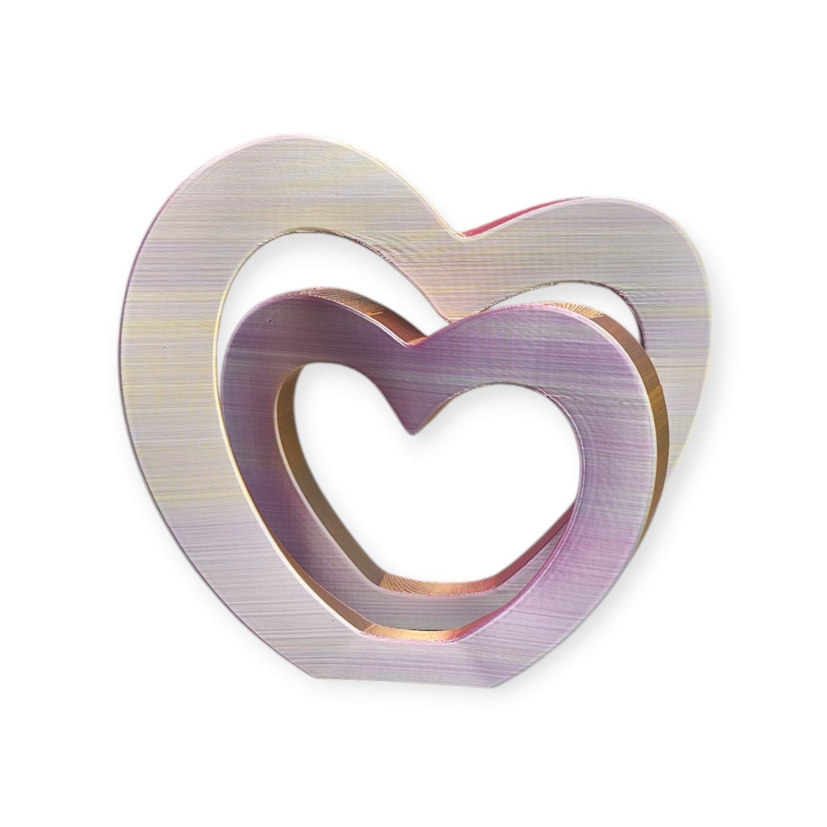 Infinity love - decoratief hart - als set of los