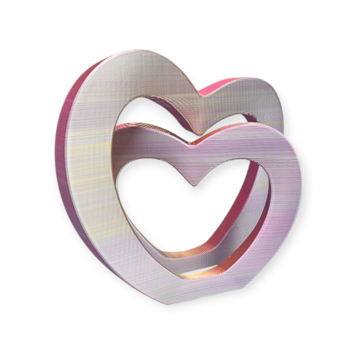 Infinity love - decoratief hart - als set of los