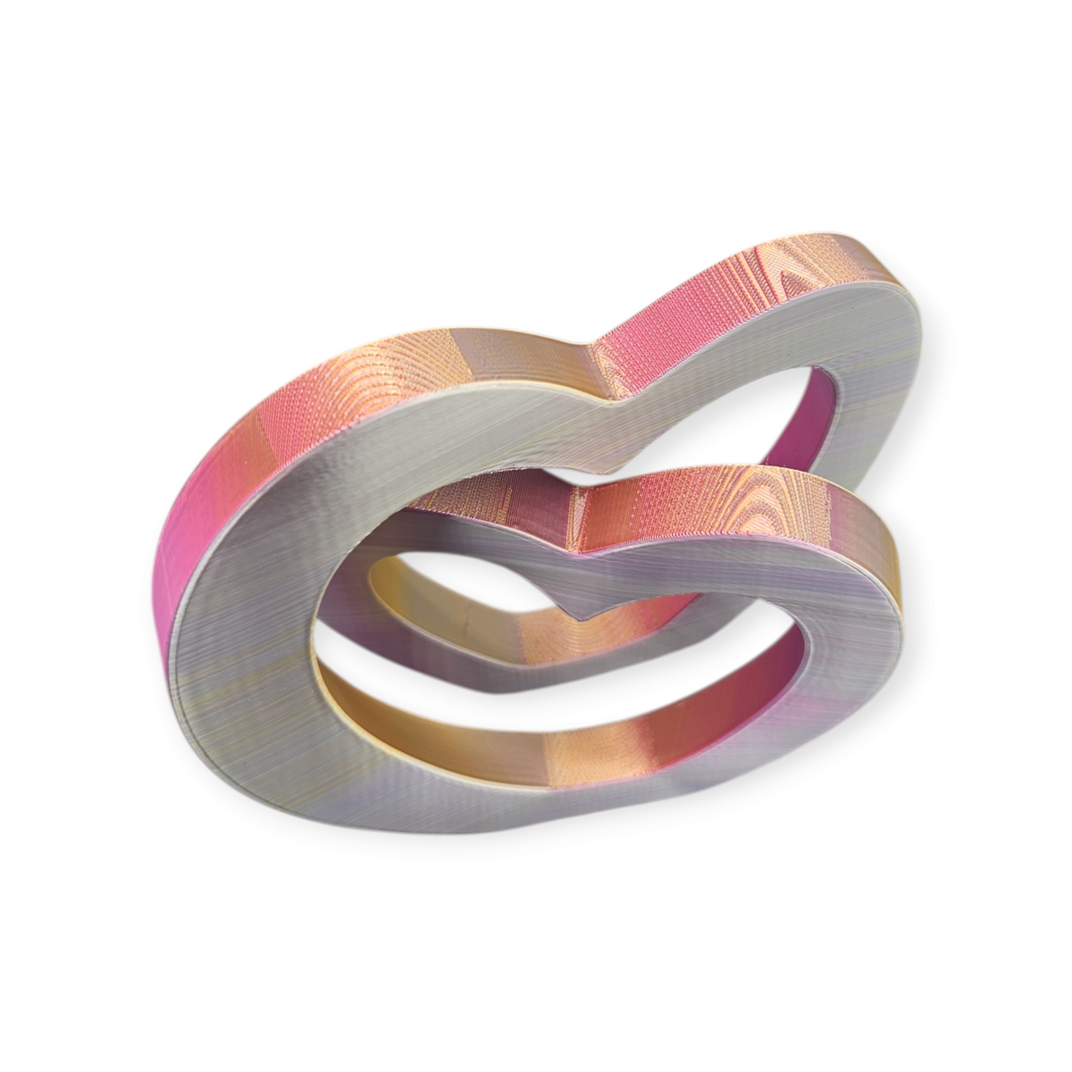 Infinity love - decoratief hart - als set of los