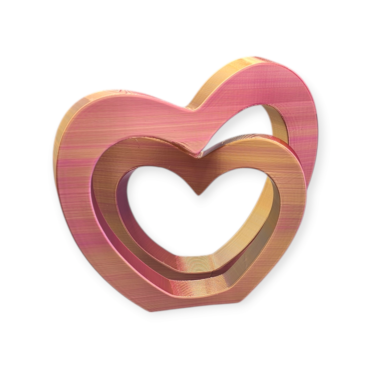 Infinity love - decoratief hart - als set of los